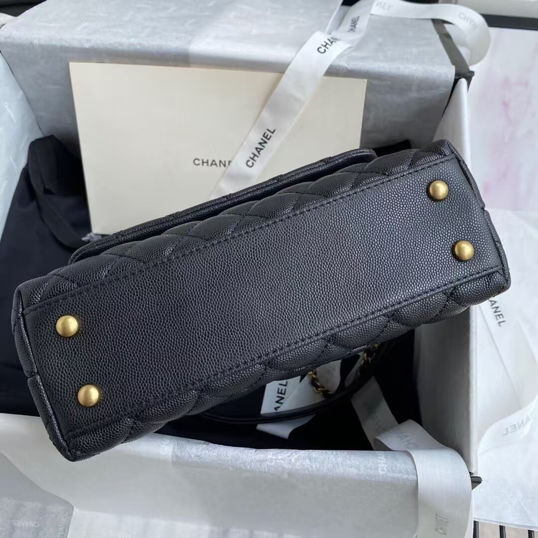 Top version chanel shoulder leather bag