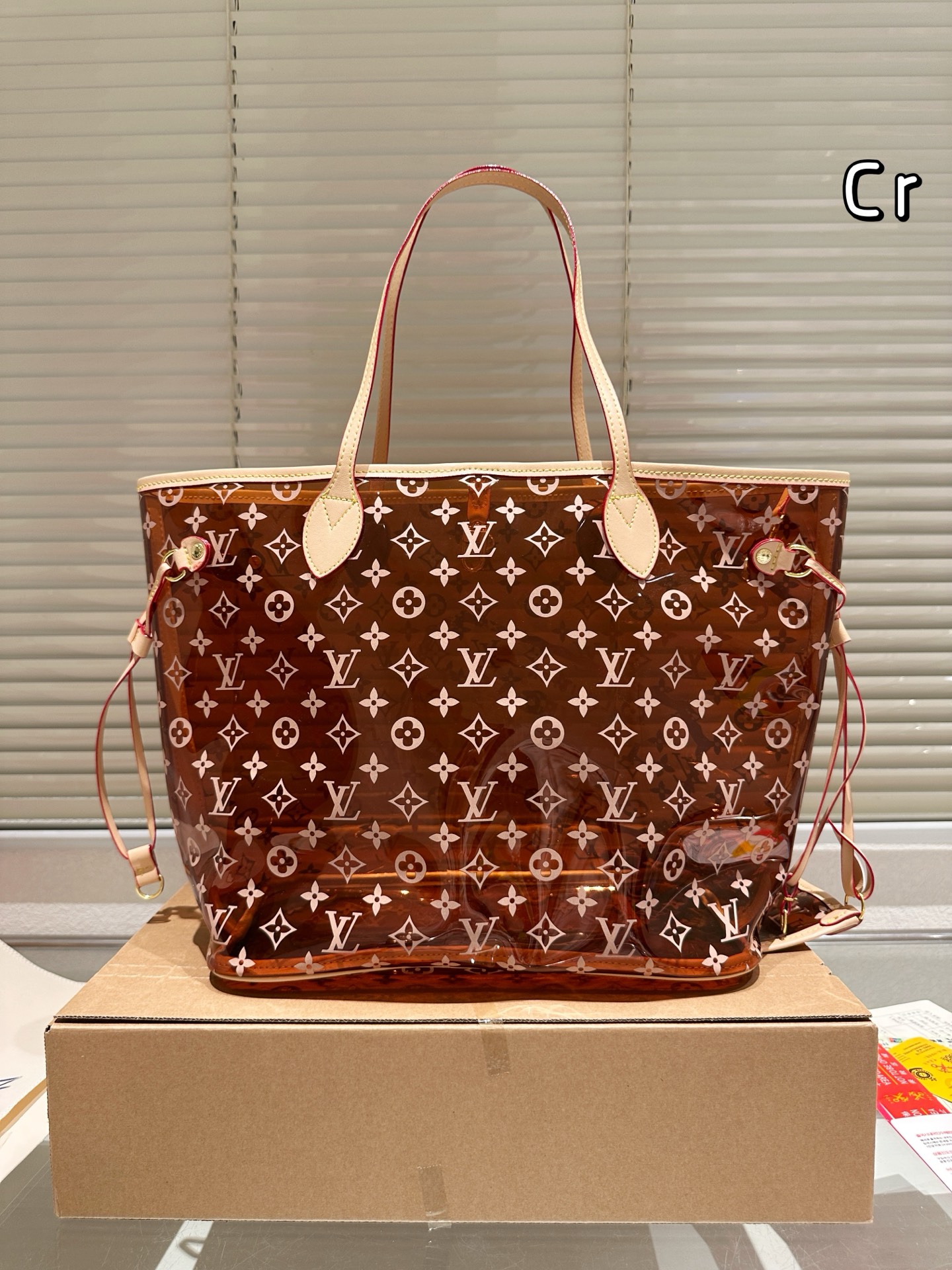 LV transparent bag