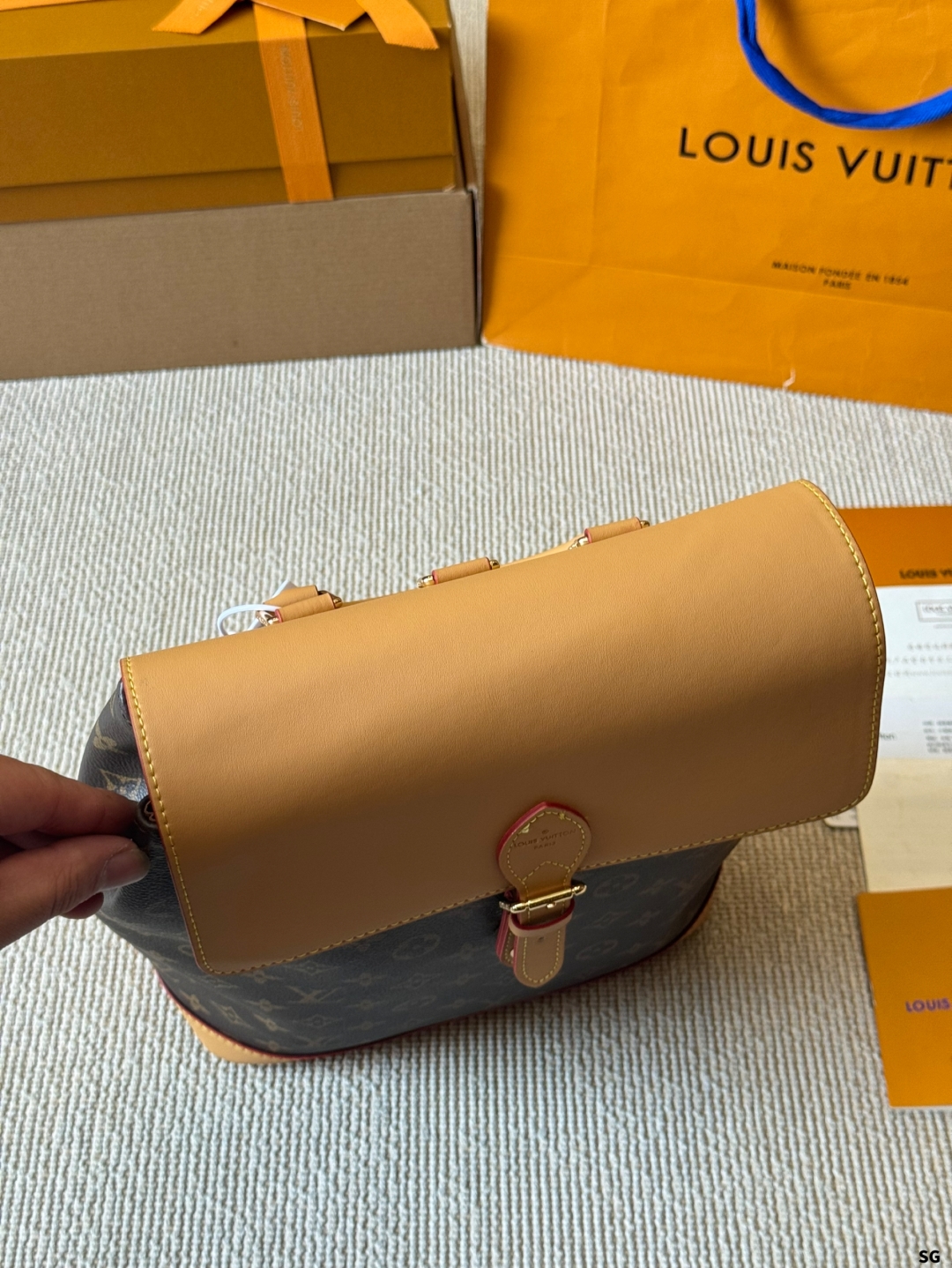 LV soho fashion backpack