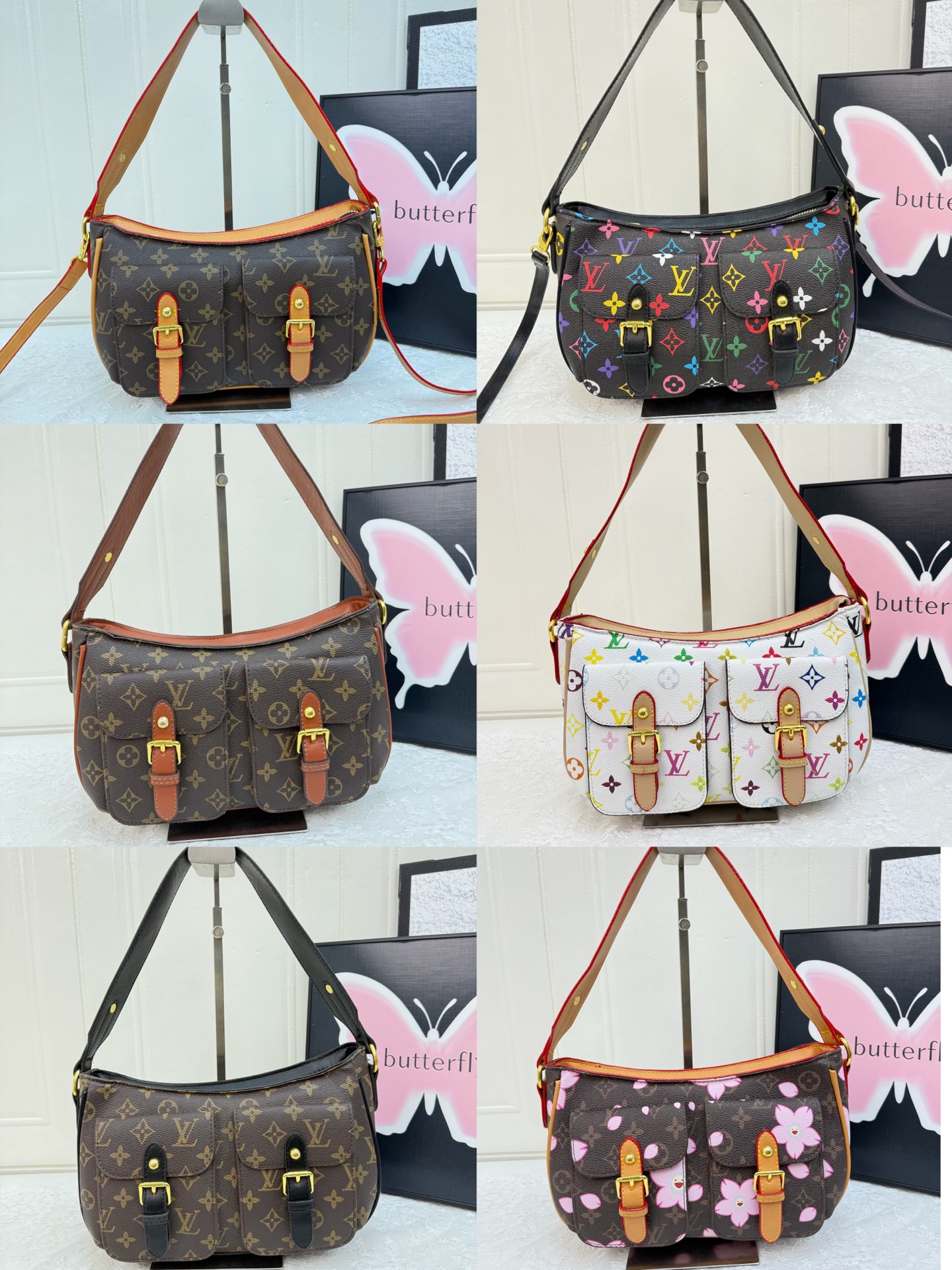 LV single-shoulder crossbody bag of 8A quality