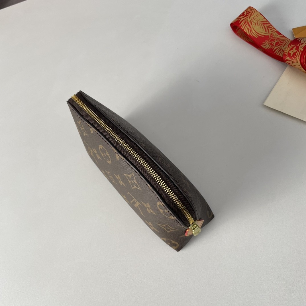 LV compact cosmetic bag