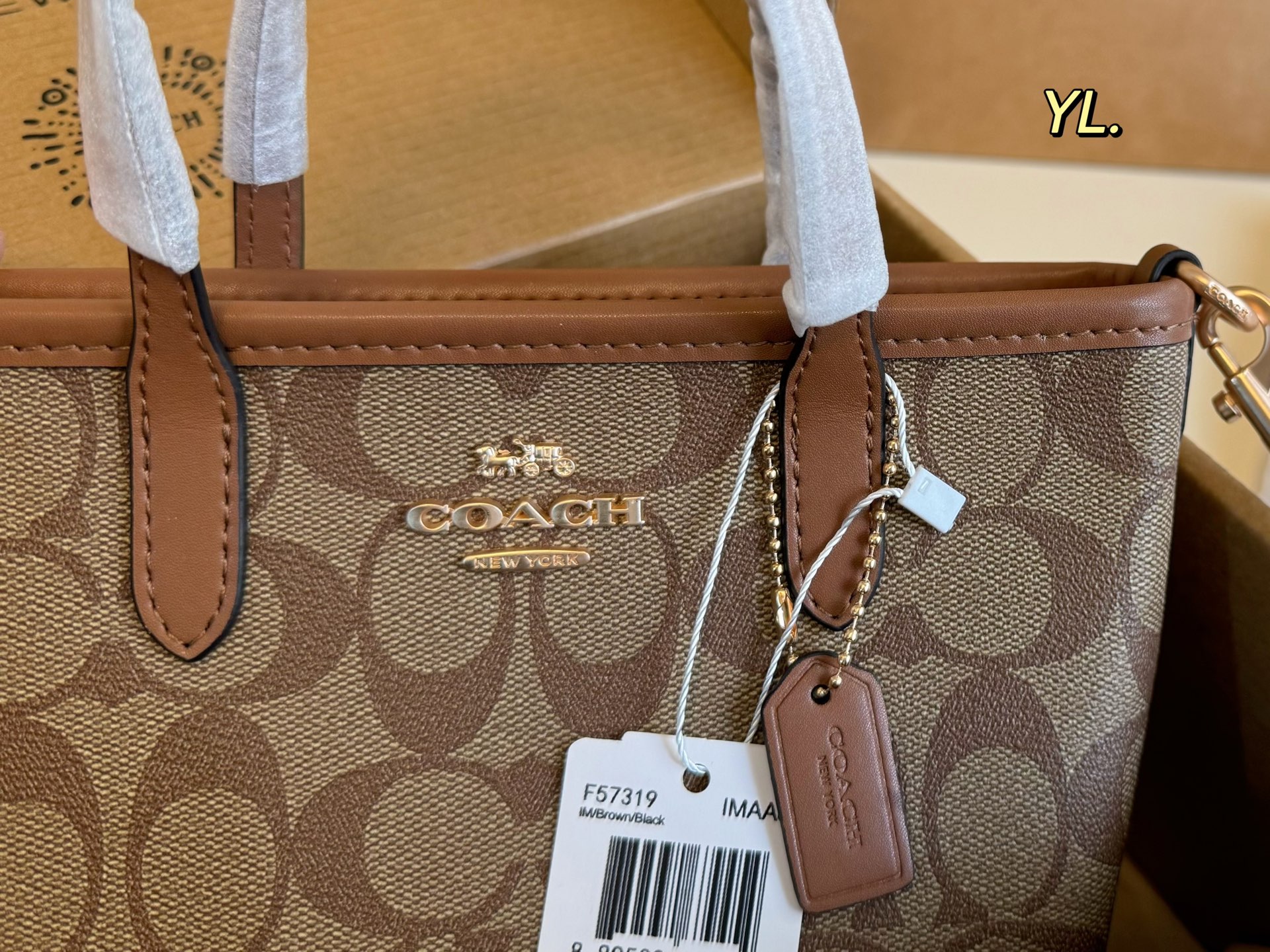 Coach's new City mini tote bag