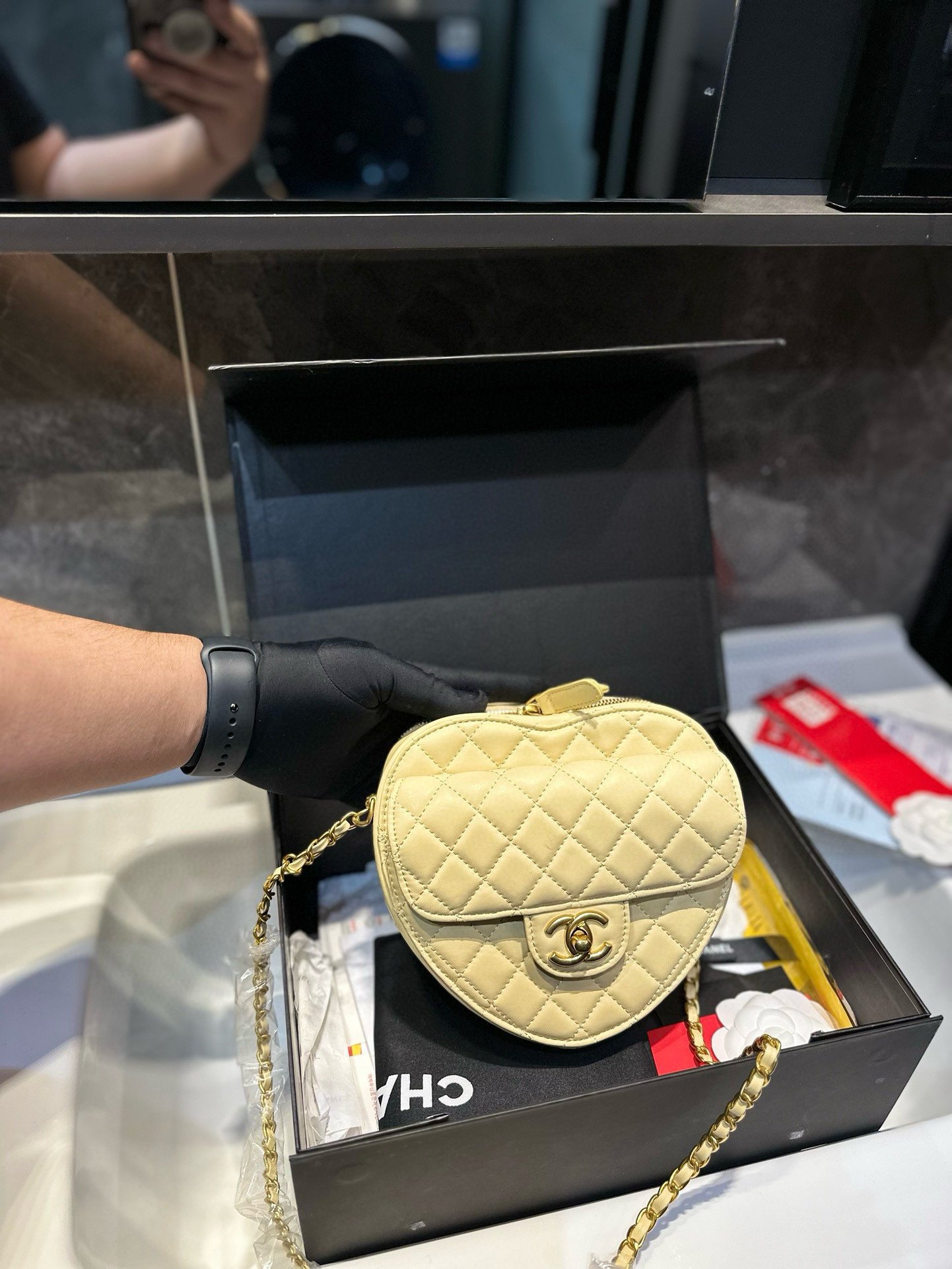 Chanel Heart Bag