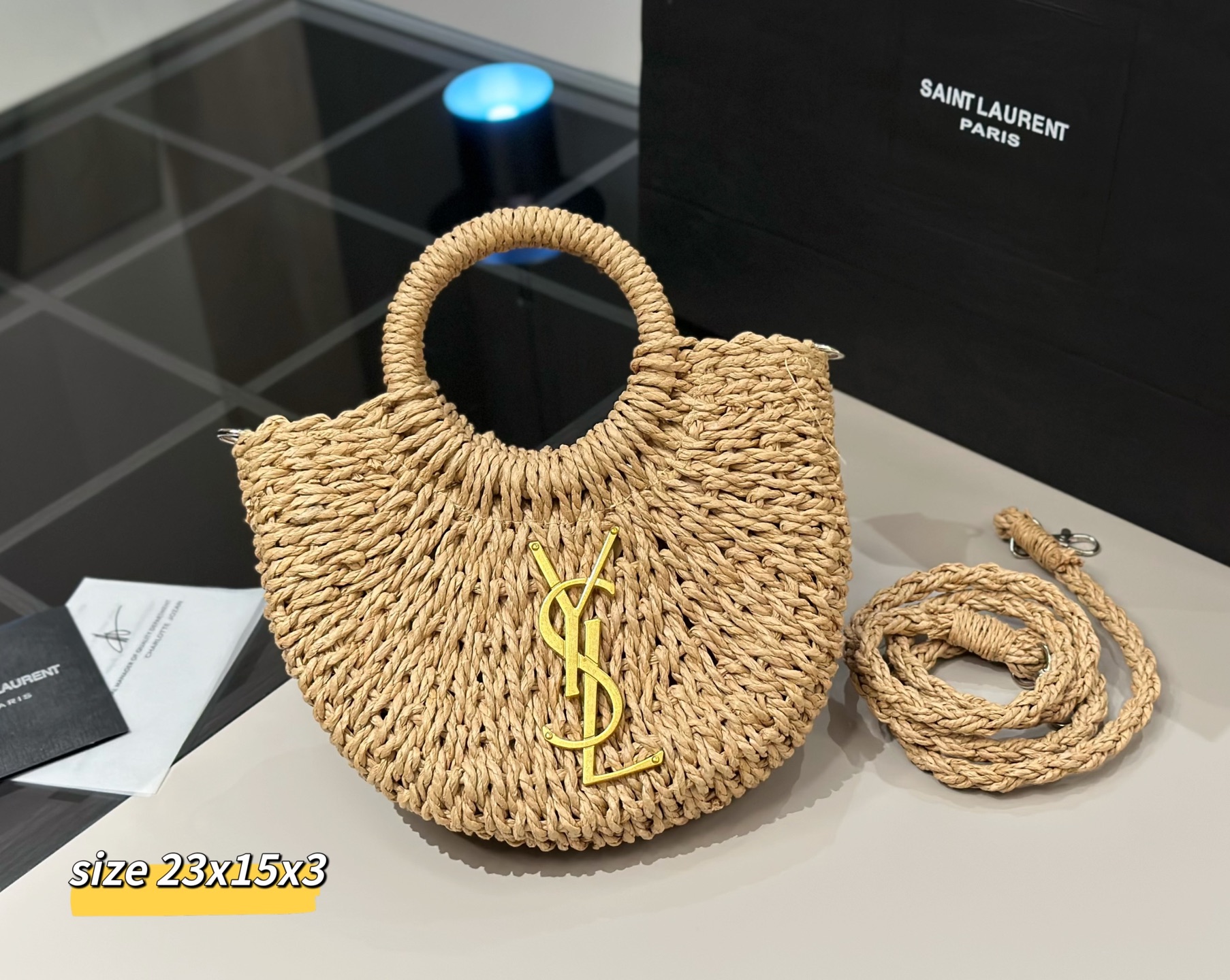 YSL woven three-piece set