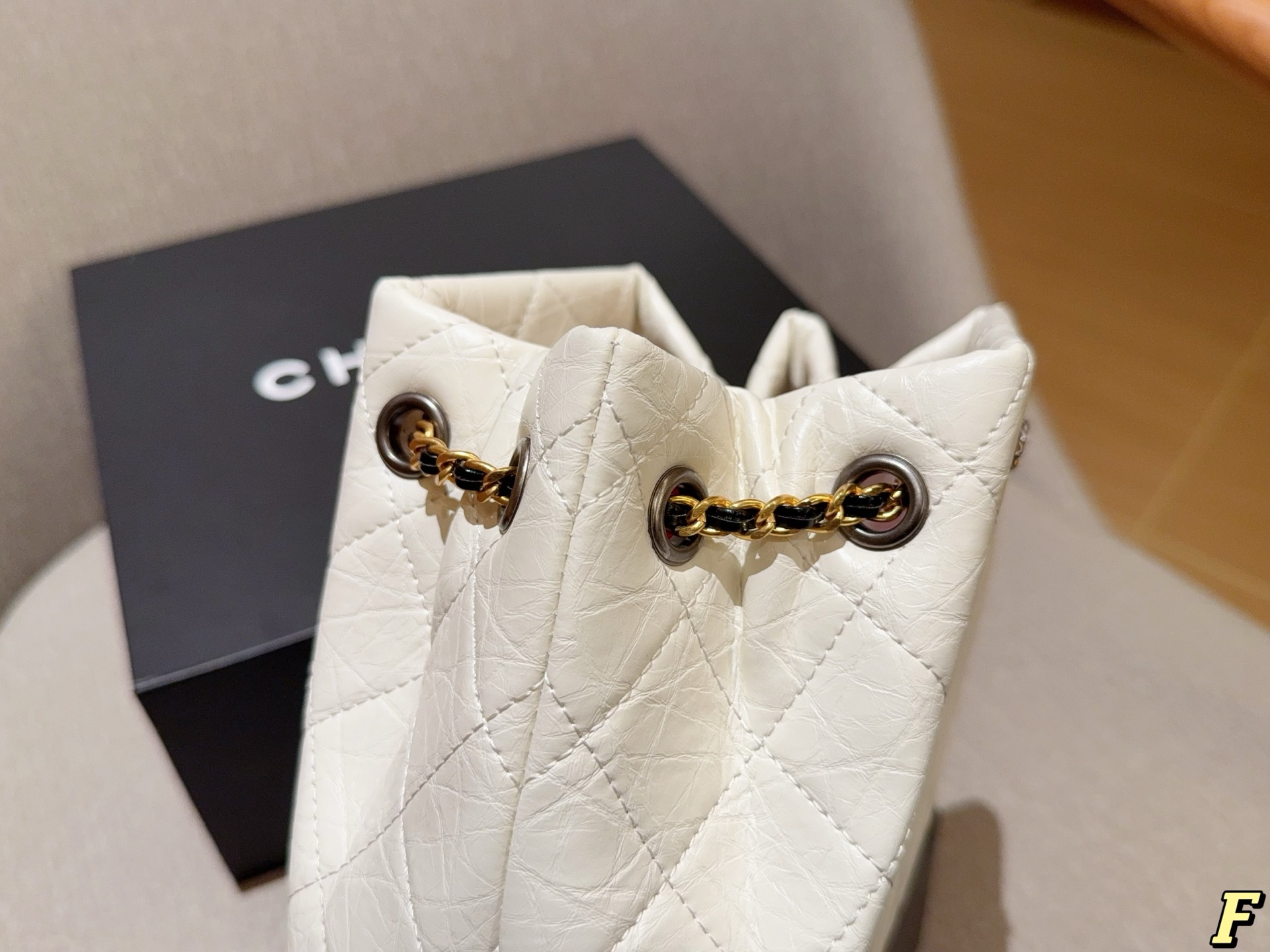 Chanel gabrielle stray pull-out backpack