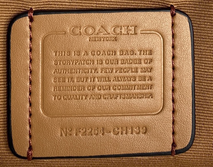 Coach underarm bag