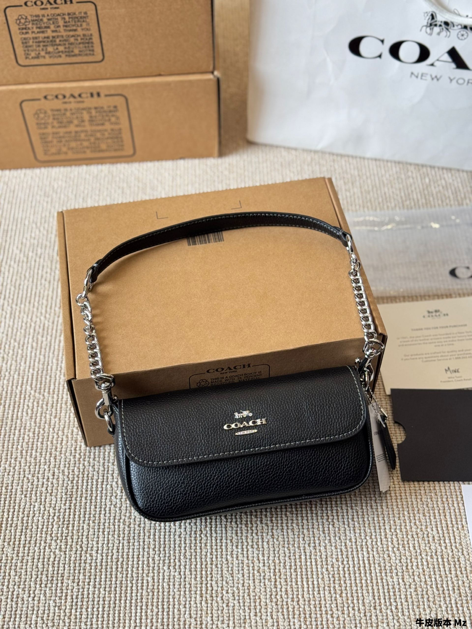 Coach's new Hailey baguette envelope bag