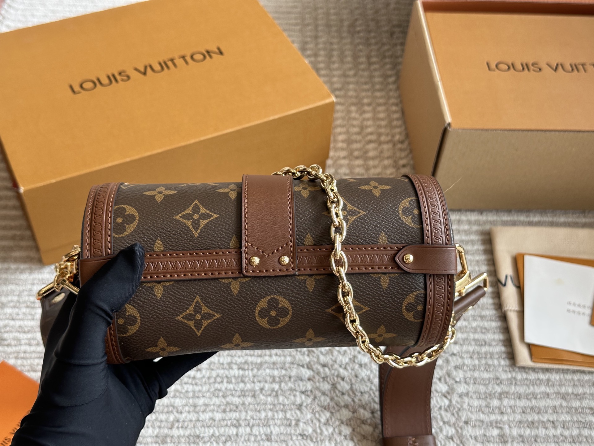 LV Papillon Baguette Bag
