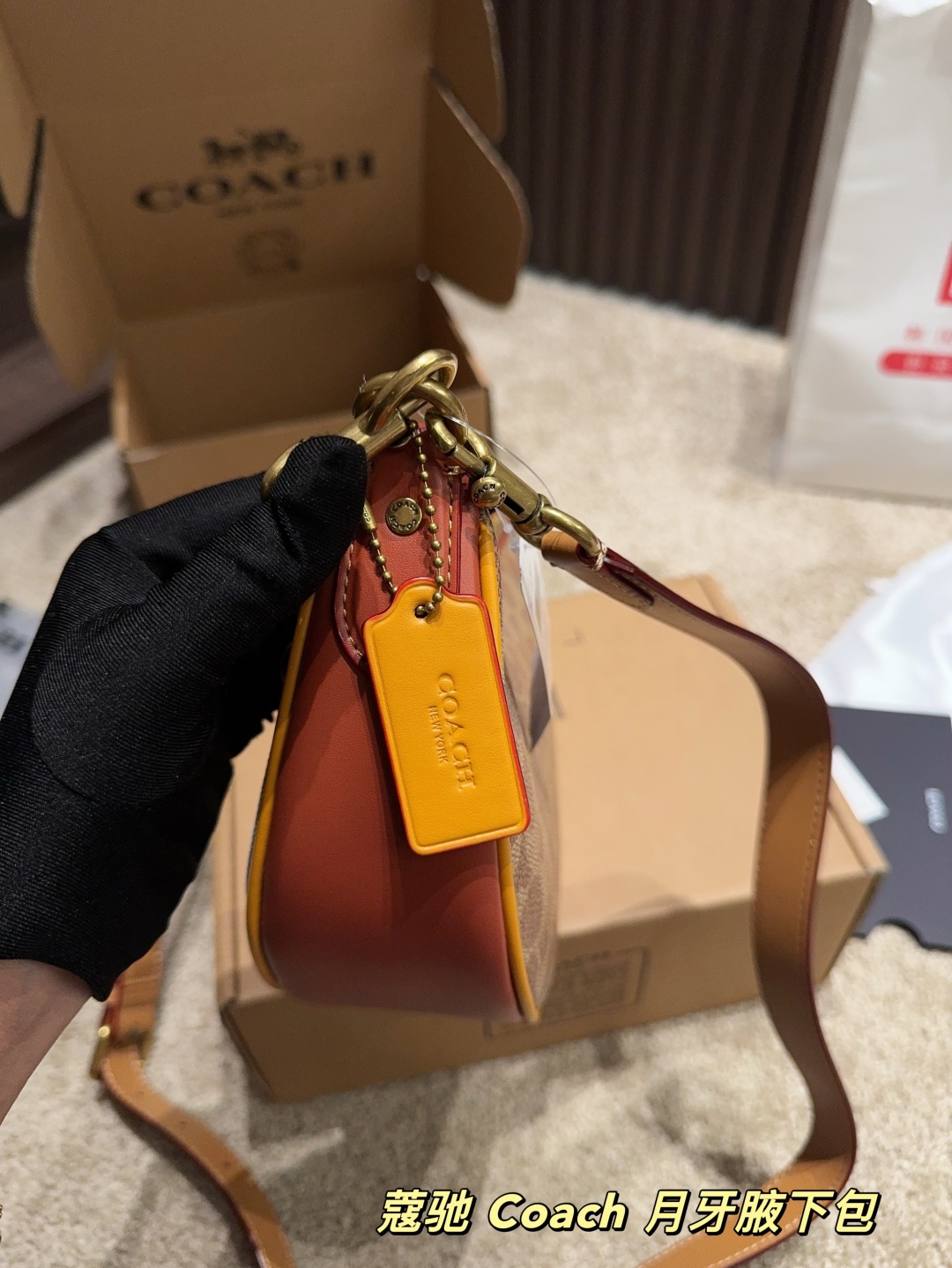 Coach Crescent Underarm Bag