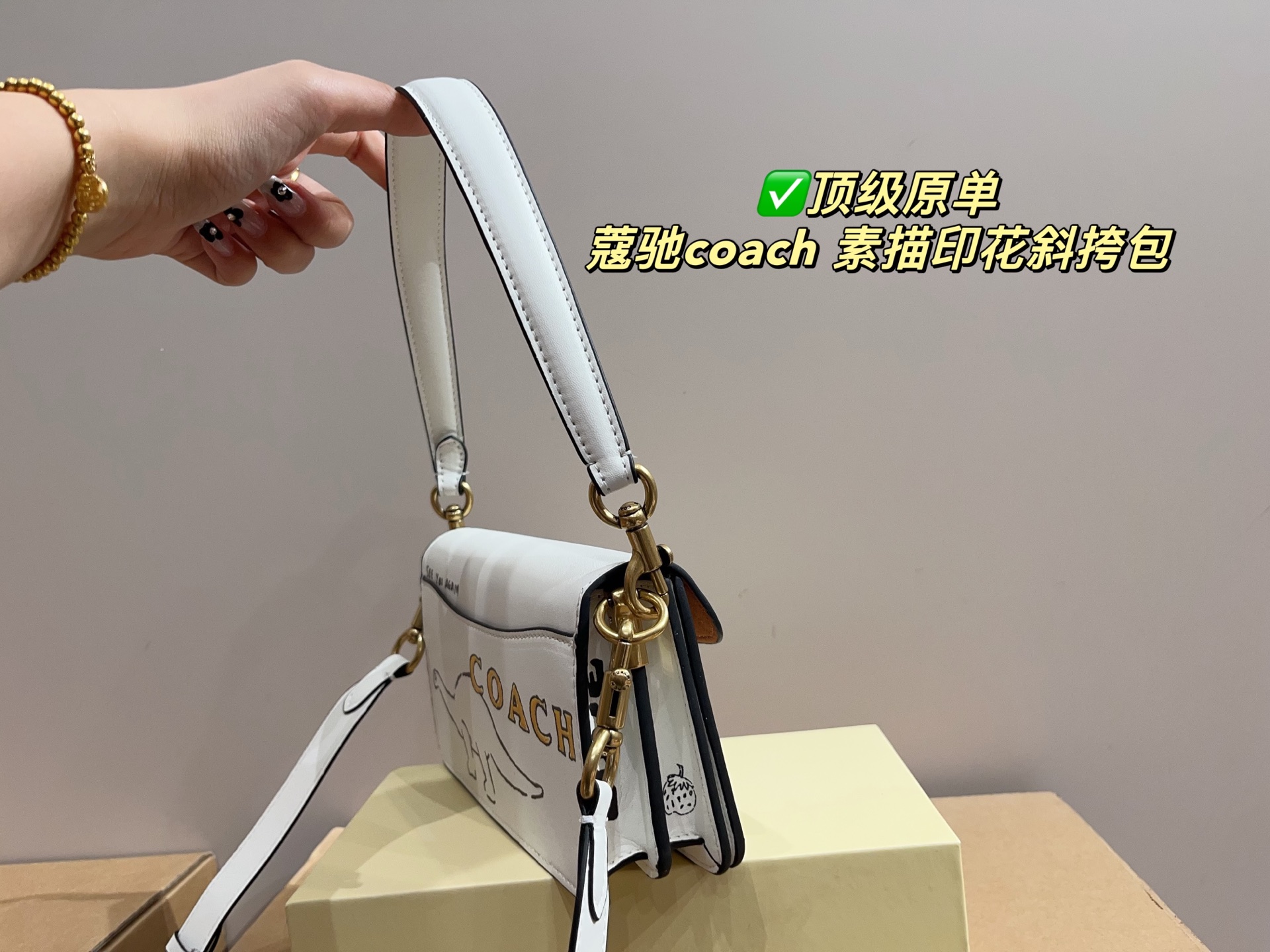 Coach tabby Graffiti bag shoulder crossbody bag