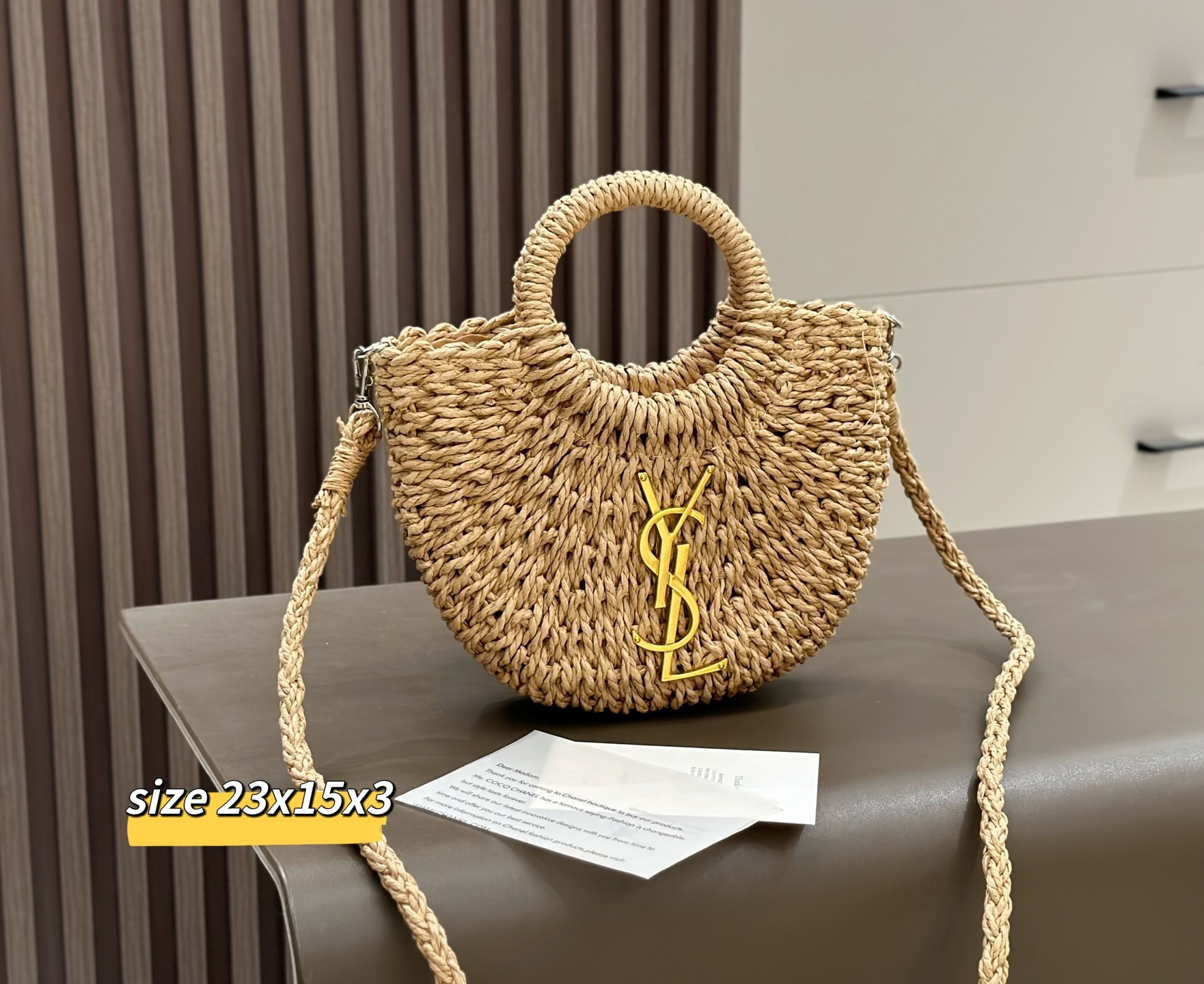 YSL woven three-piece set