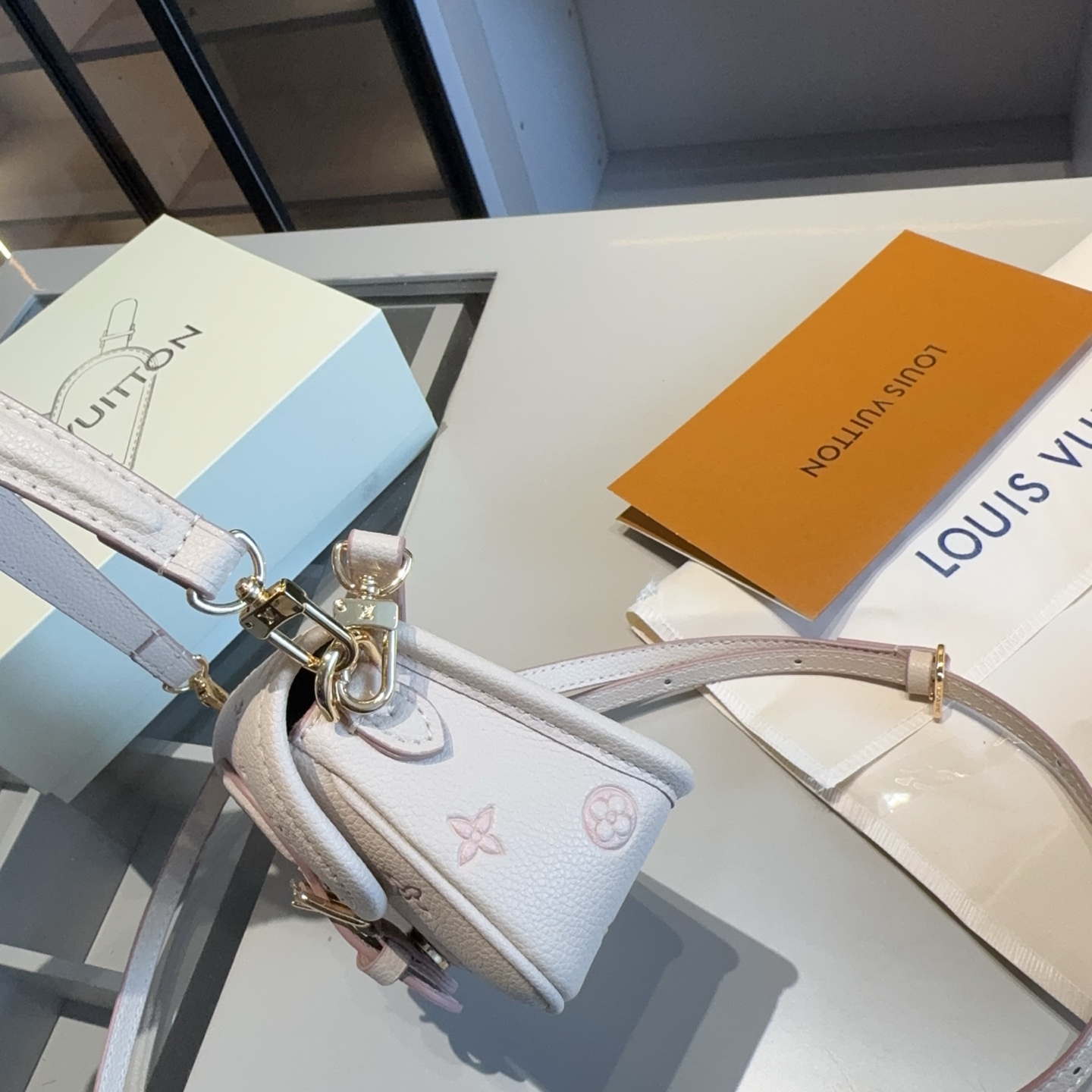 LV Diane Mini Baguette Bag