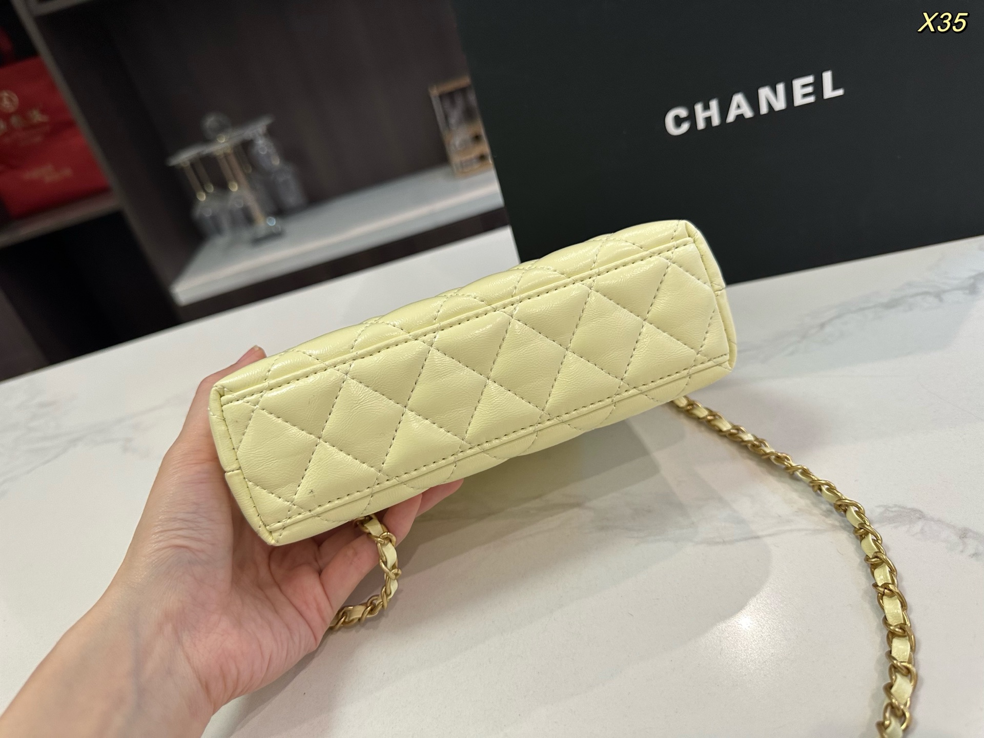 Chanel 23k new kelly bag