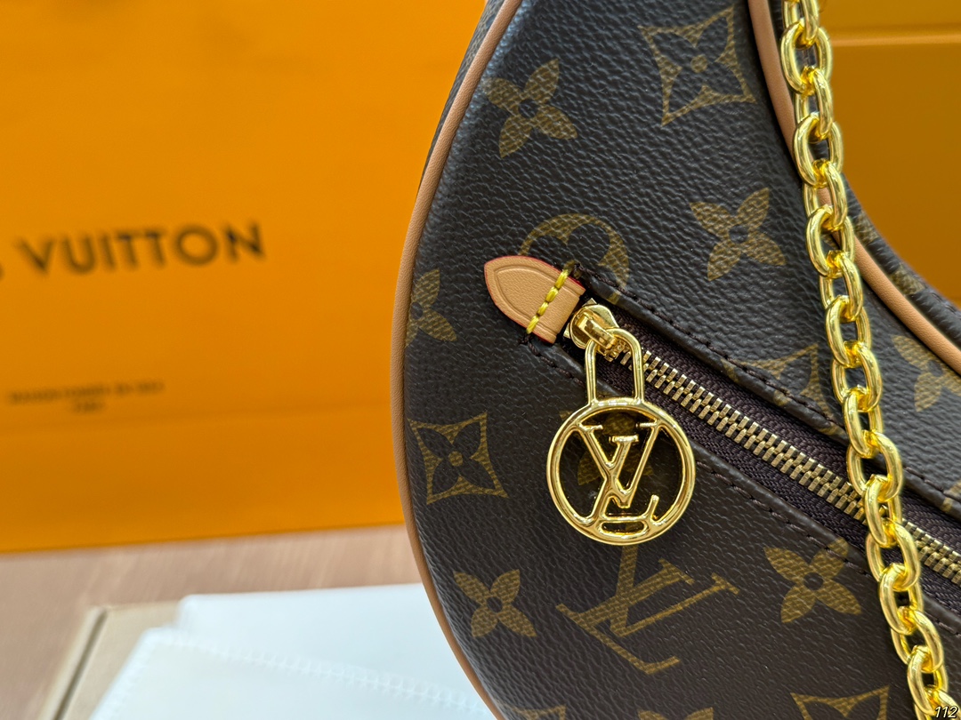 LV loop moon bag underarm bag