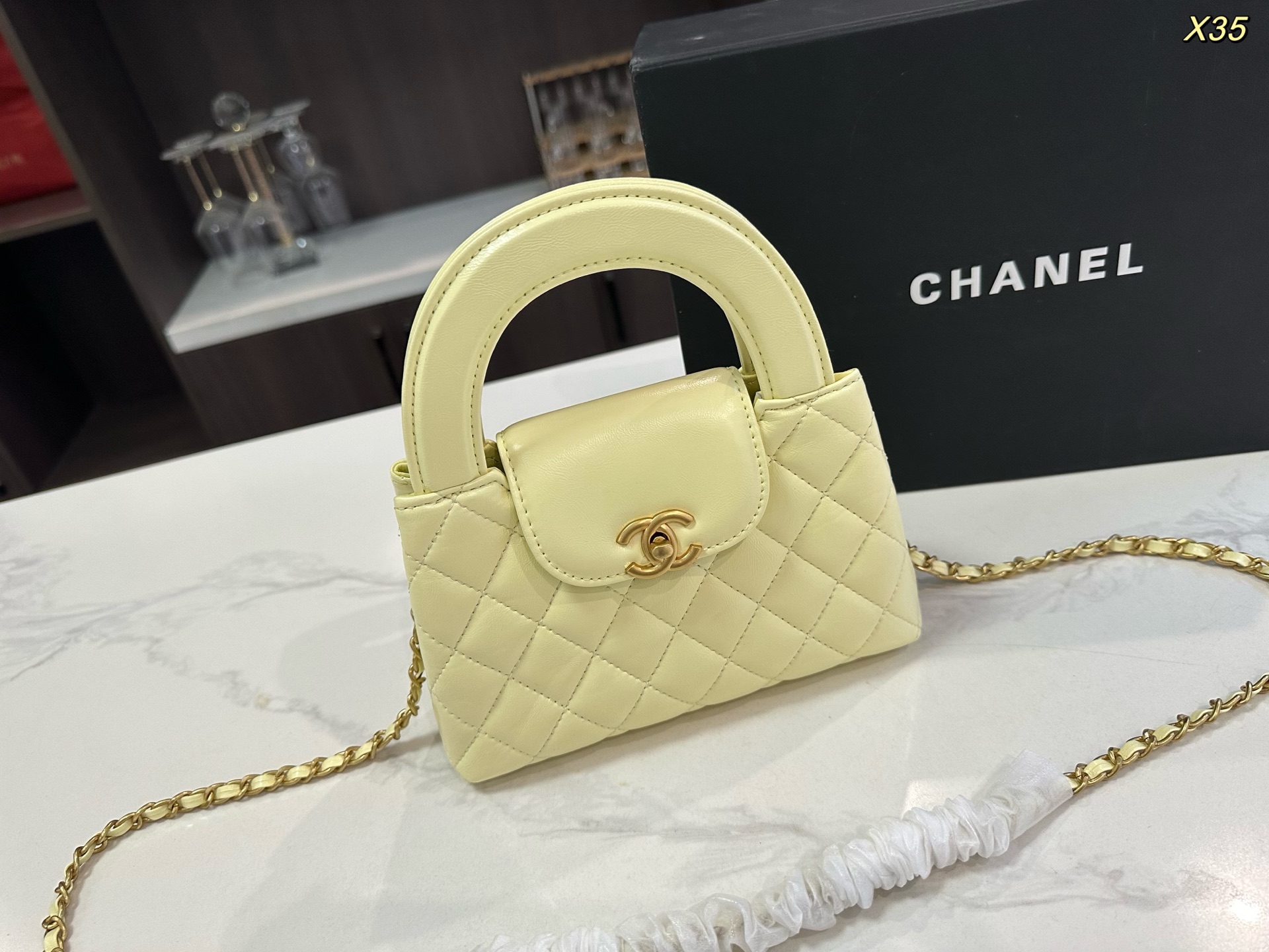 Chanel 23k new kelly bag