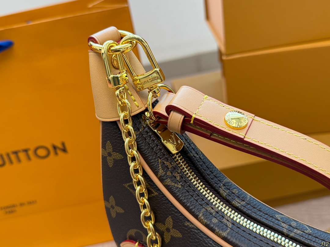 LV loop moon bag underarm bag