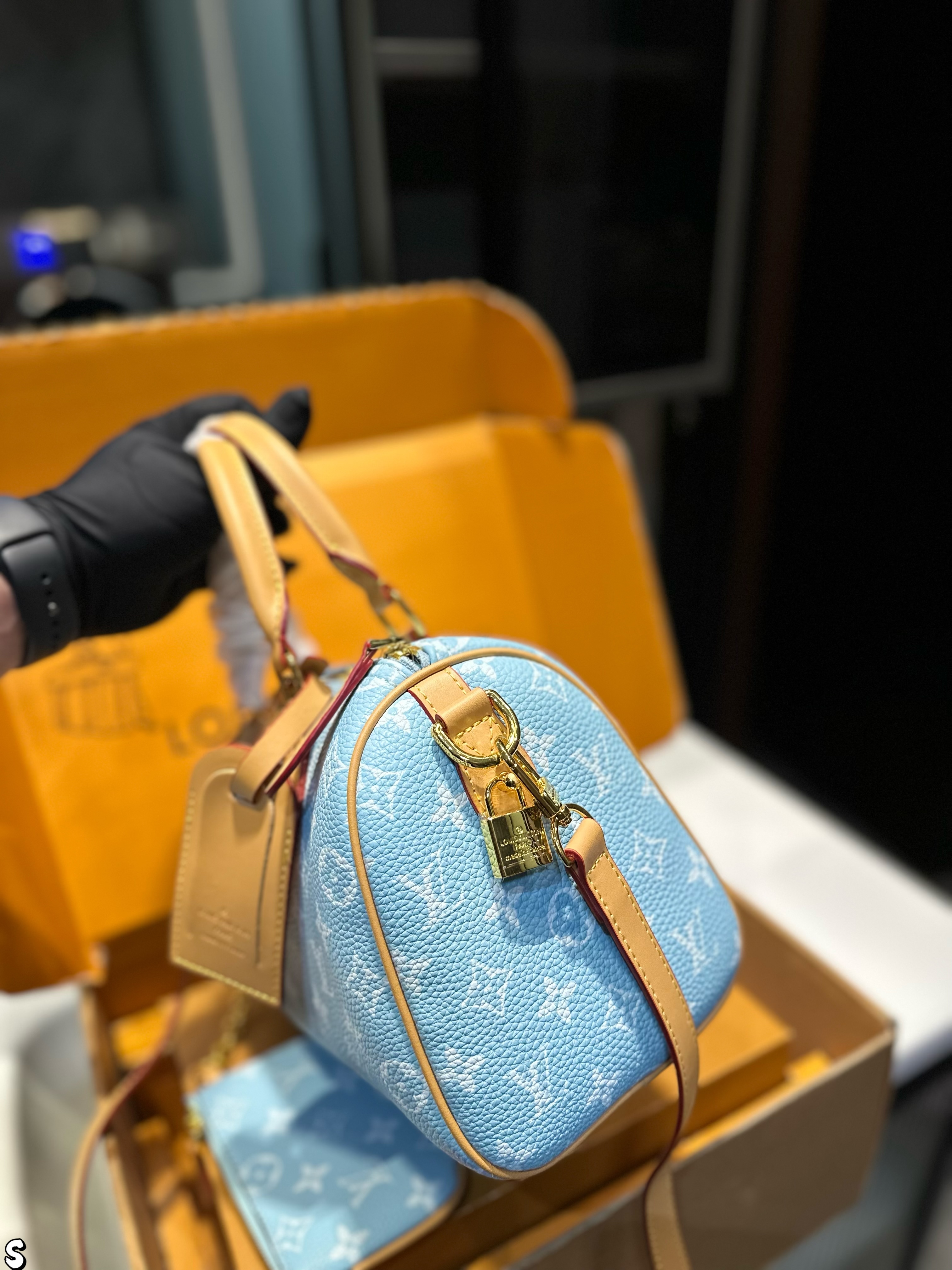 LV Speedy Bandouliere Monogram Leather handbag