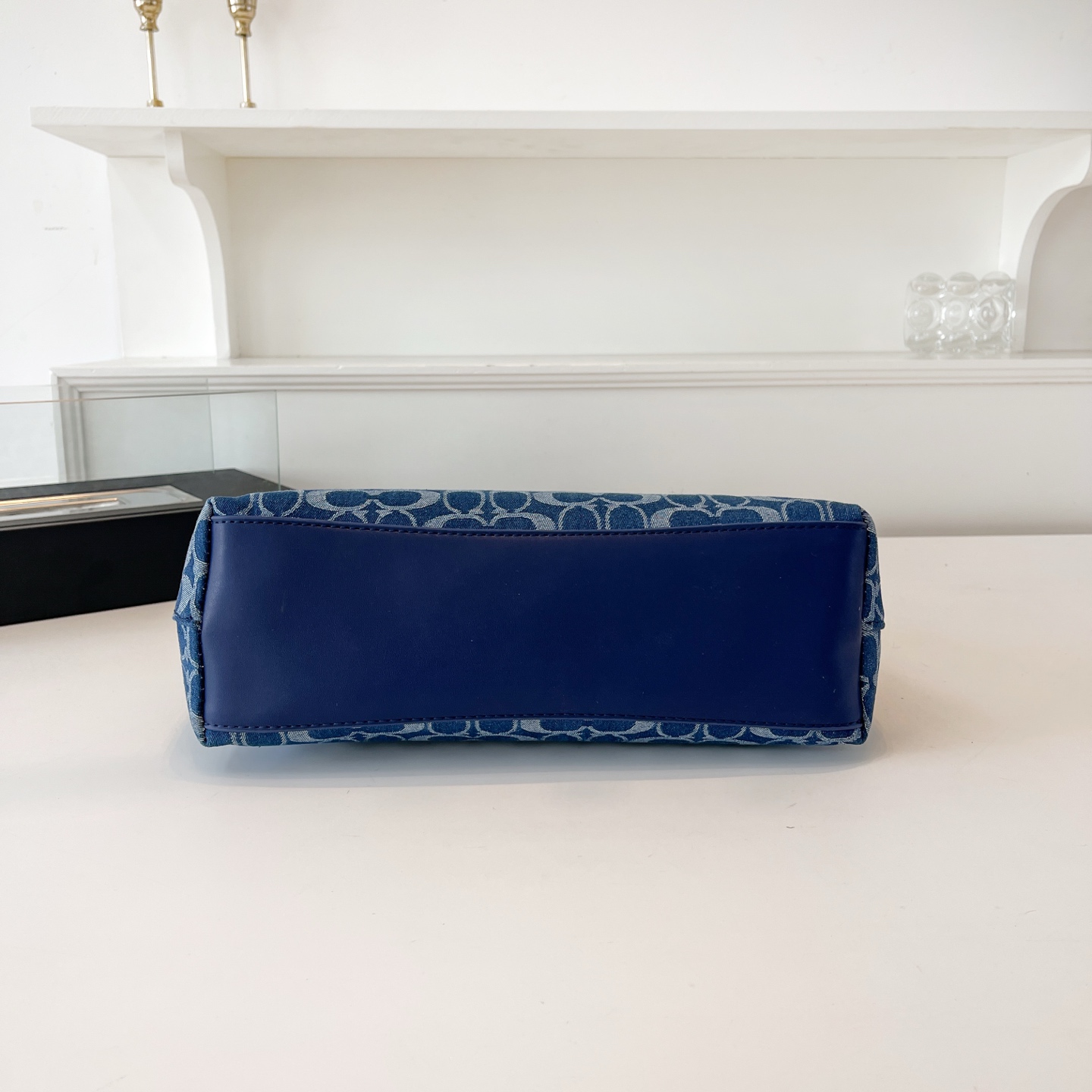 Coach Fabric Shoulder Crossbody Tote Hobo Bag