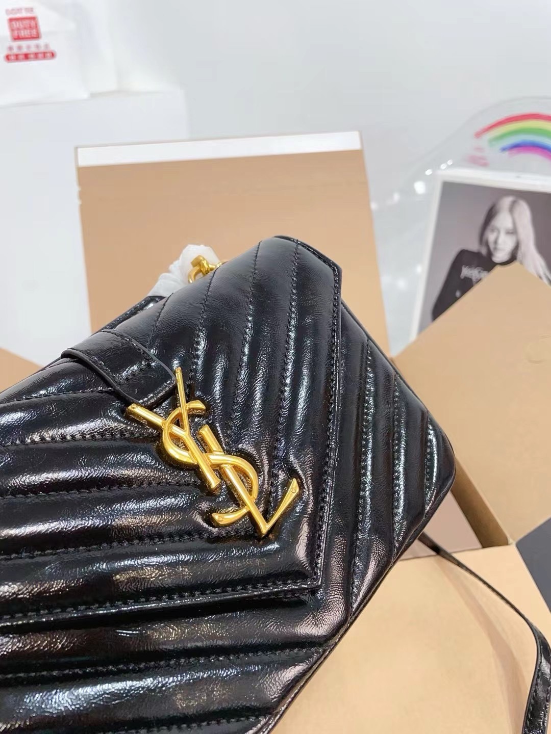 YSL COLLEGE messenger bag