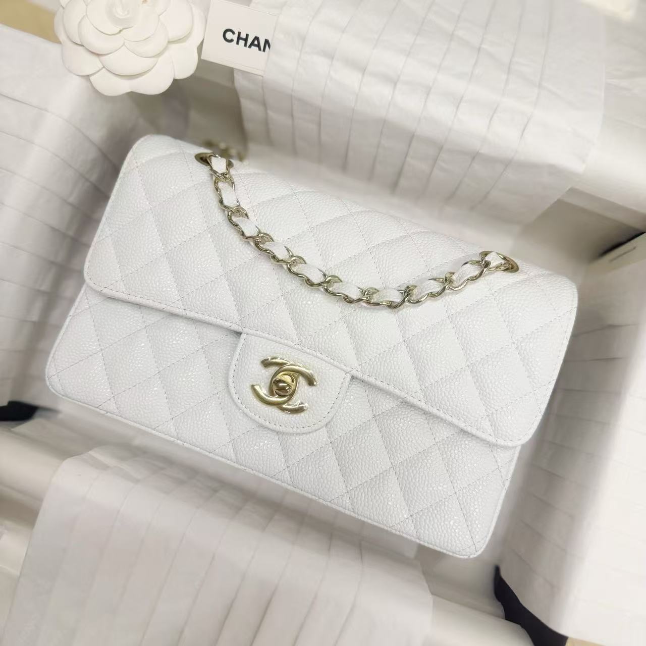Chanel CF bag 12A quality