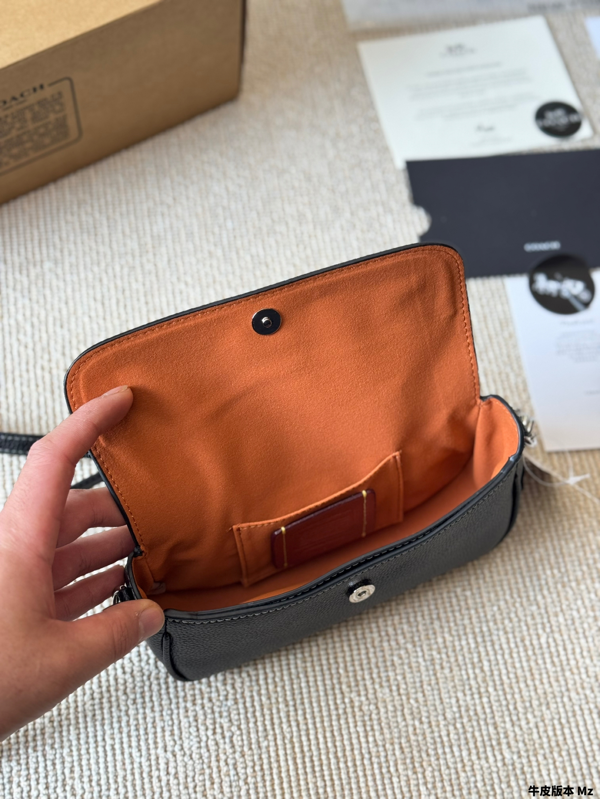 Coach's new Hailey baguette envelope bag