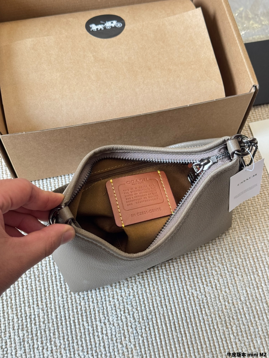 Coach's new laurel 19 hobo bag