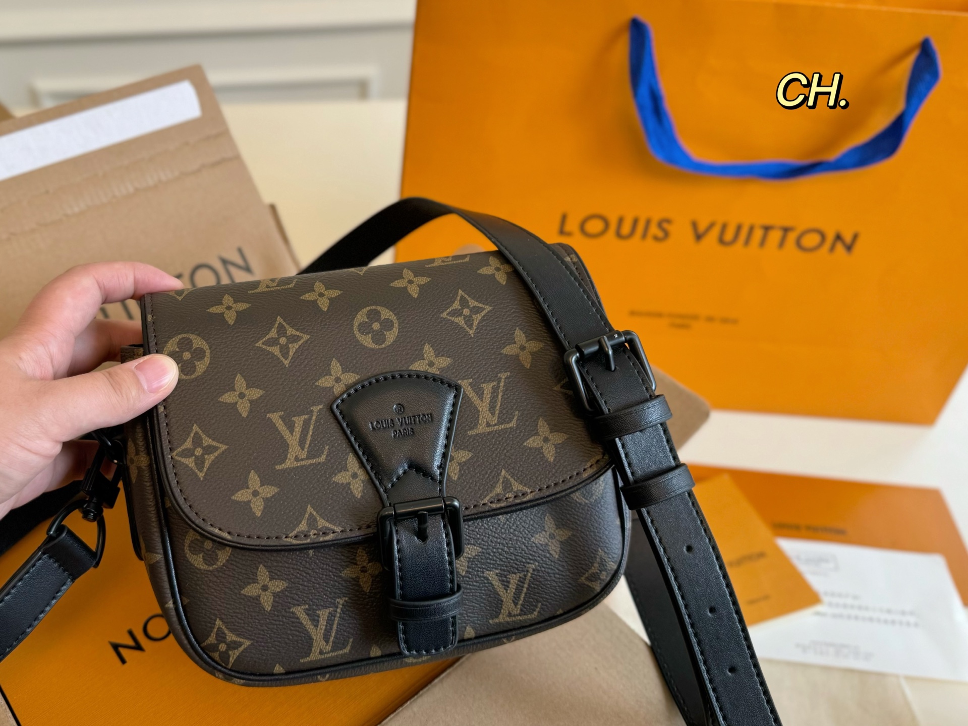 LV Montsouris messenger bag