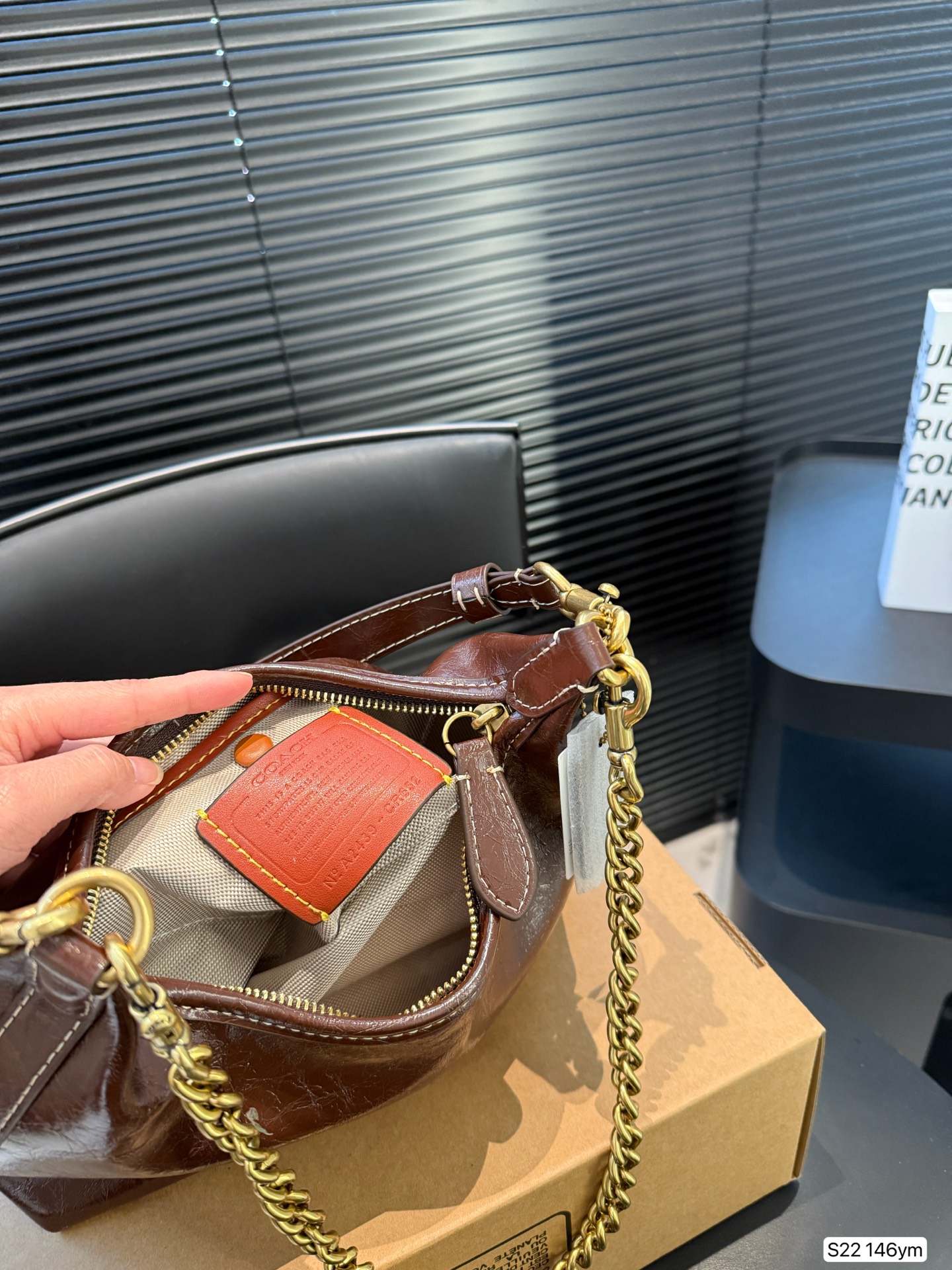 Coach Juliet Underarm Bag Hot Girl Style