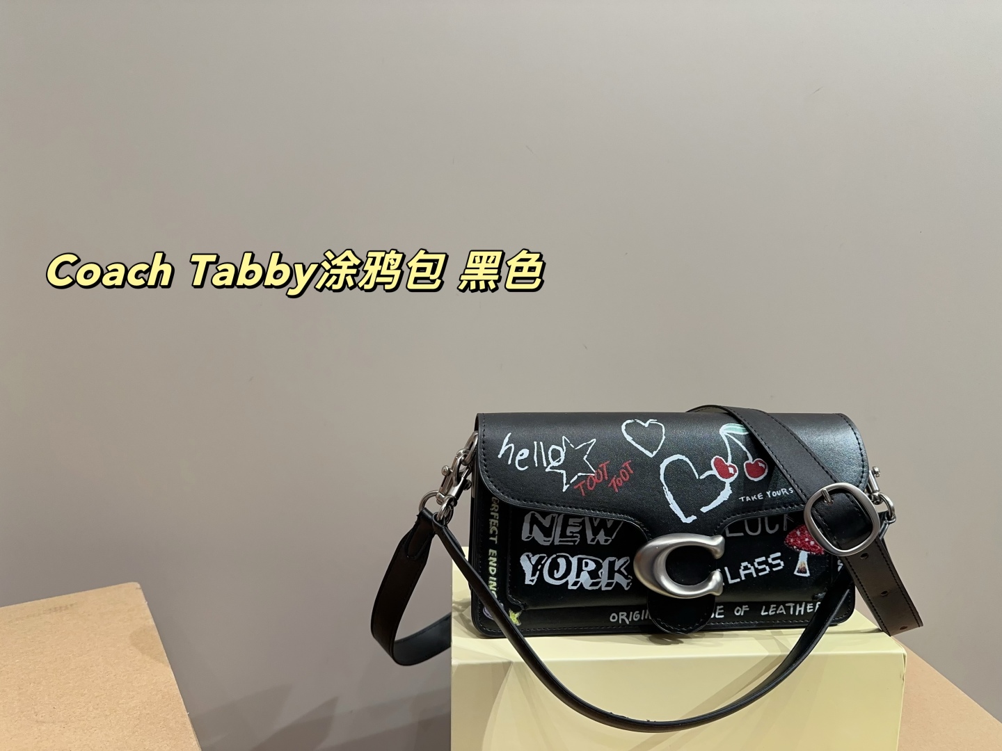 Coach tabby Graffiti bag shoulder crossbody bag