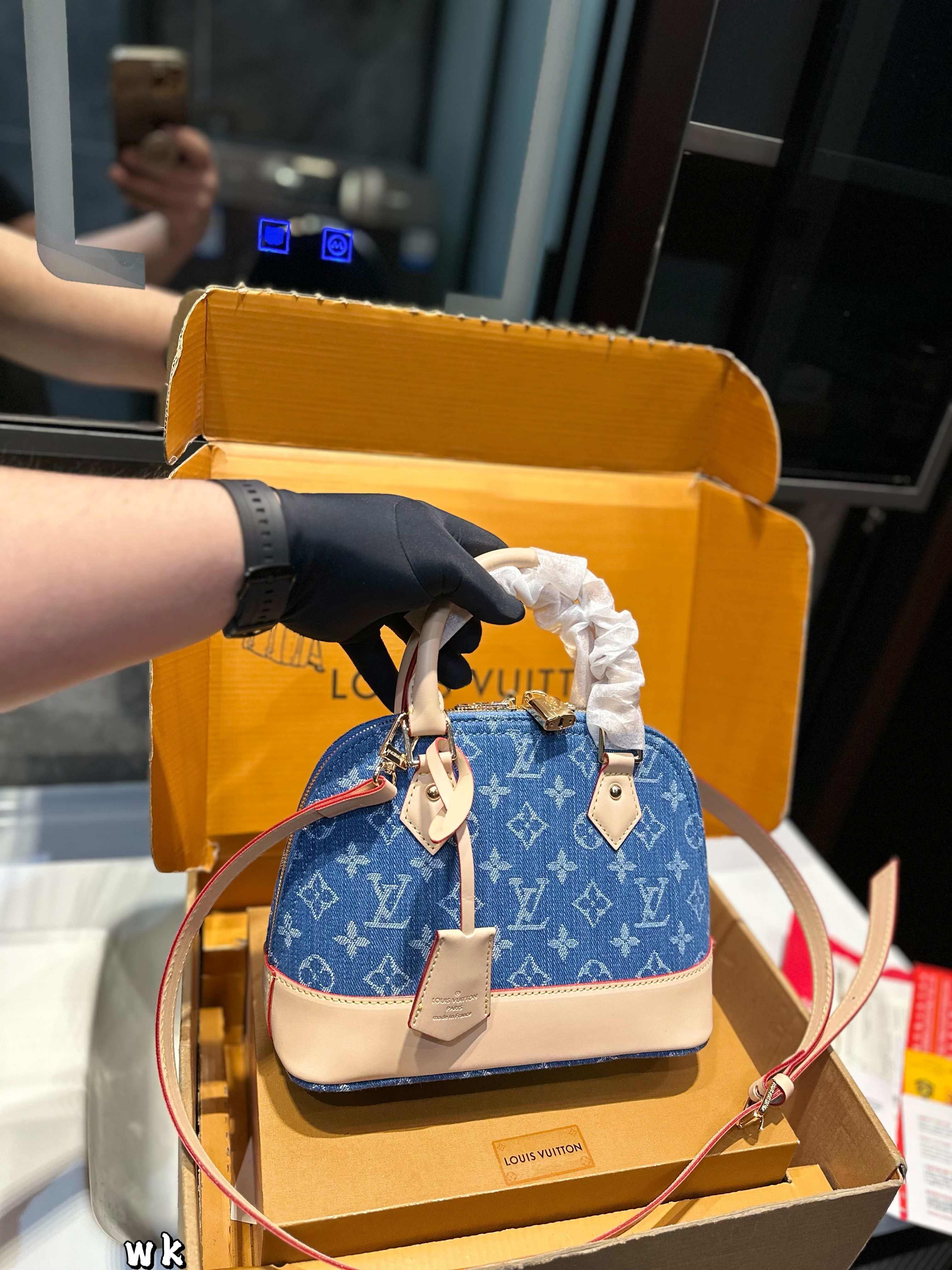 Louis Vuitton shell bag