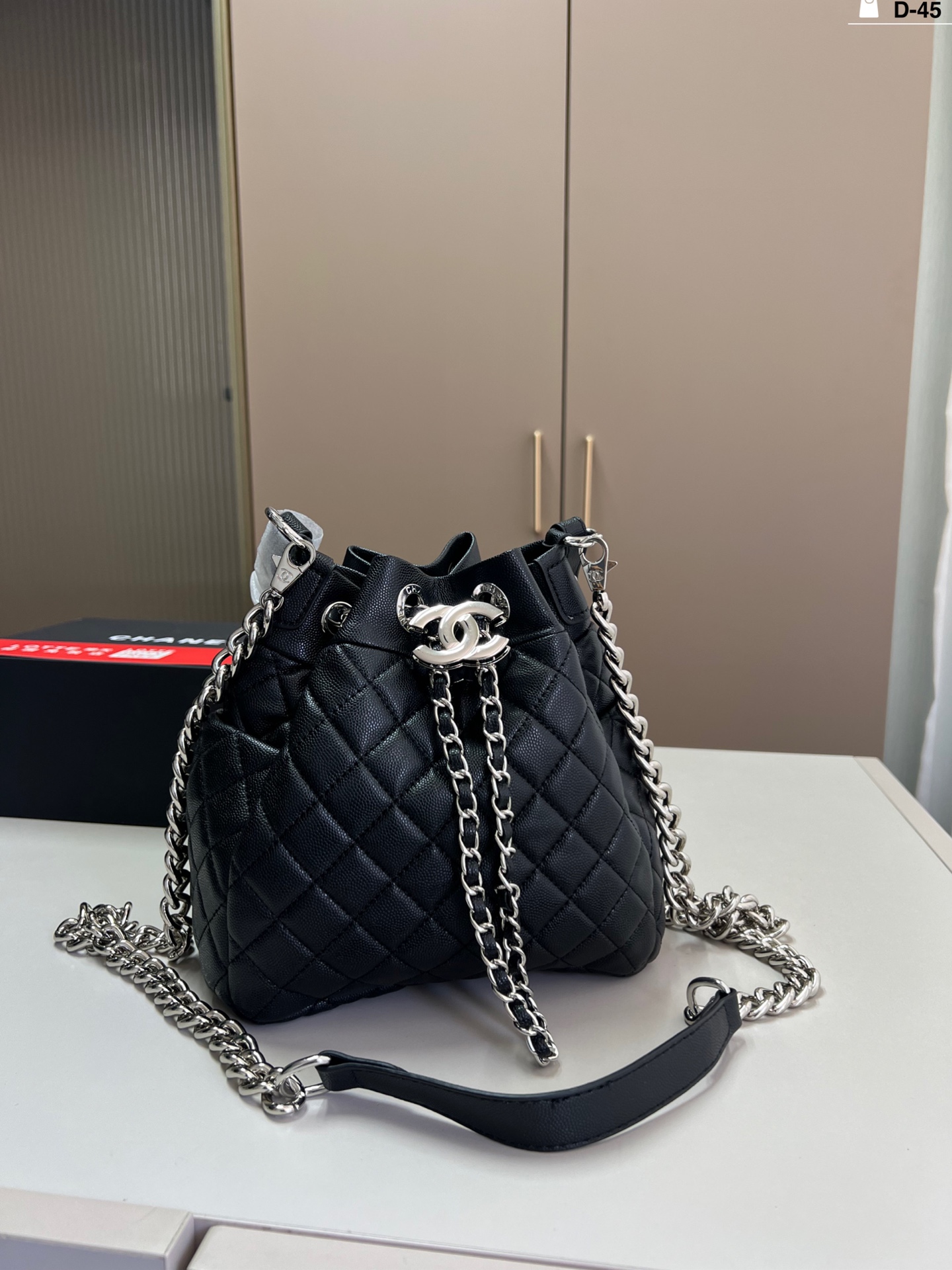 Chanel bucket bag