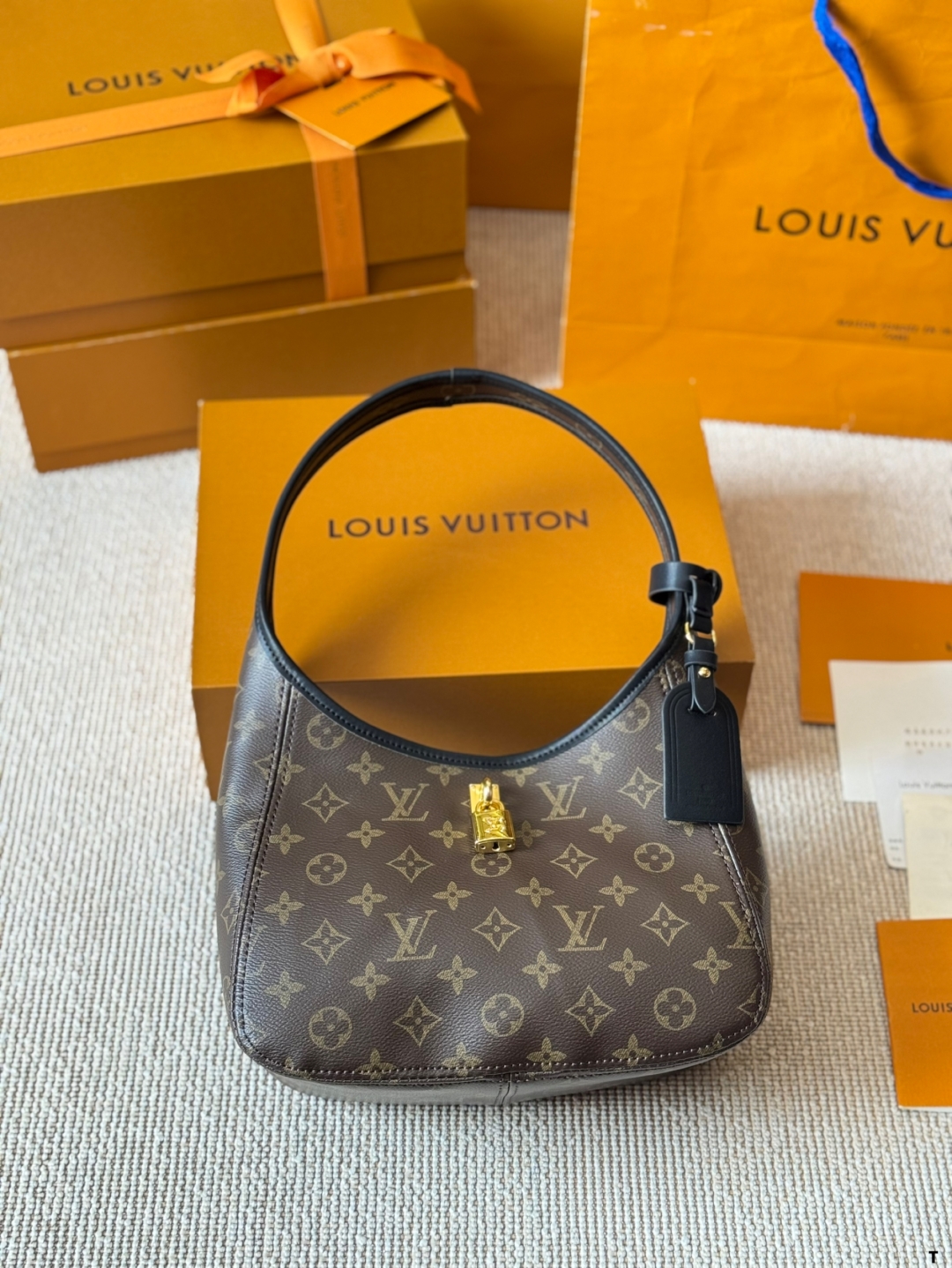 LV new bag The Drop small handbag retro