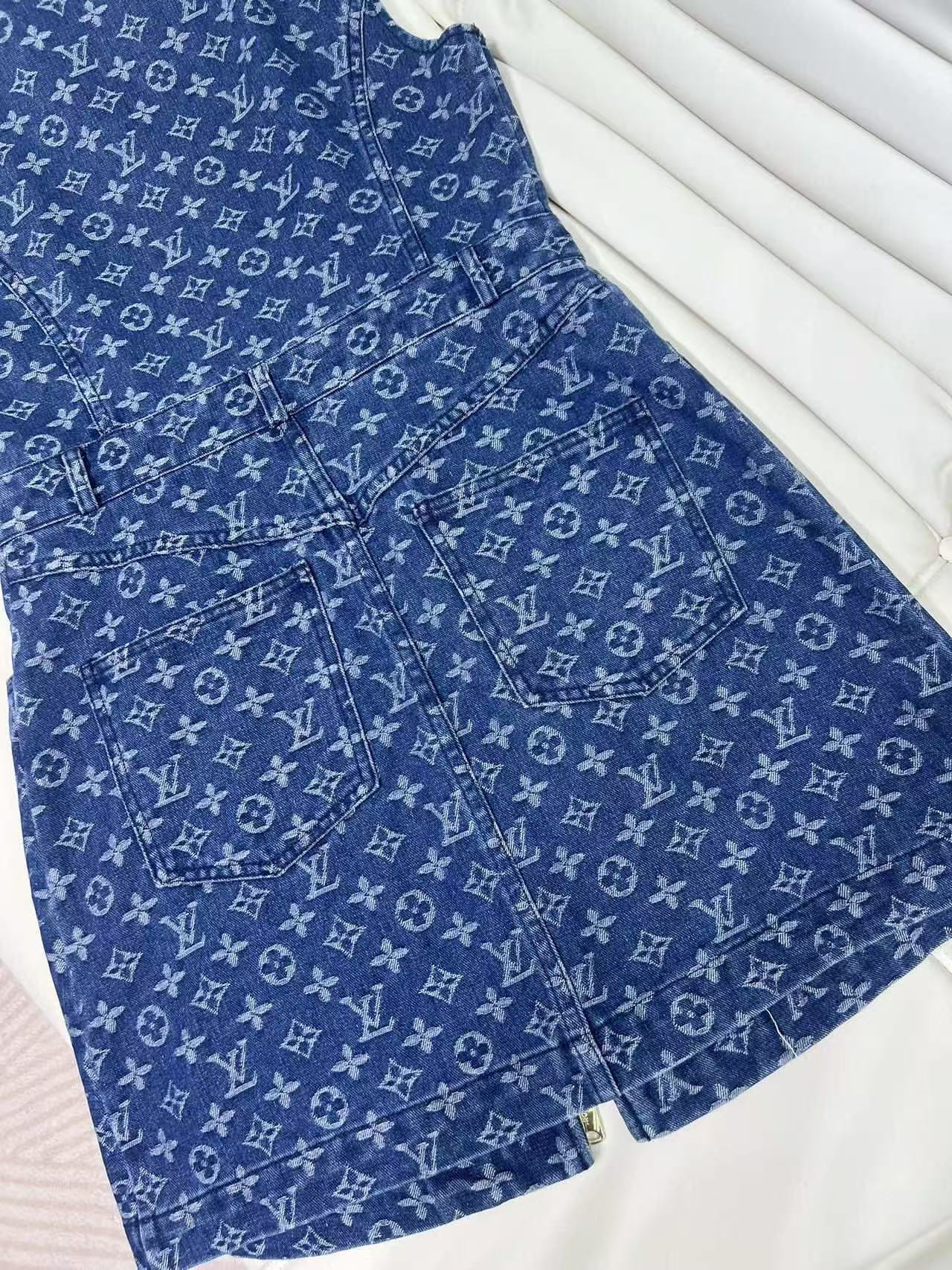 LV denim dress