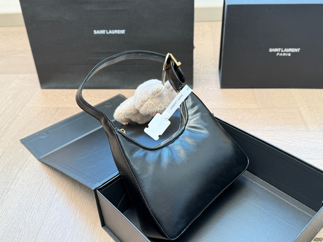 YSL armpit bag foldable box with hanging piece