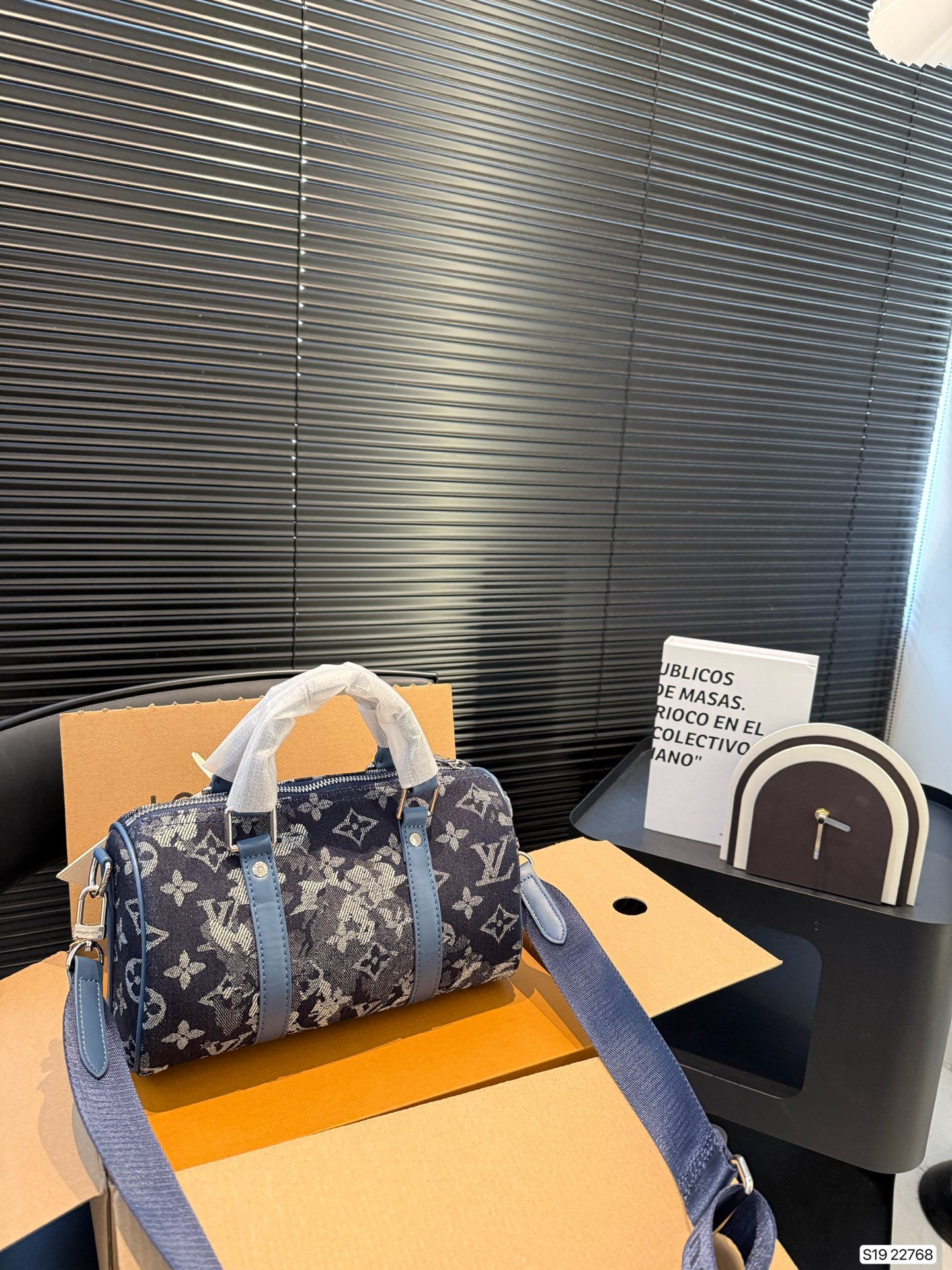 LV denim pillow bag spring and summer show series