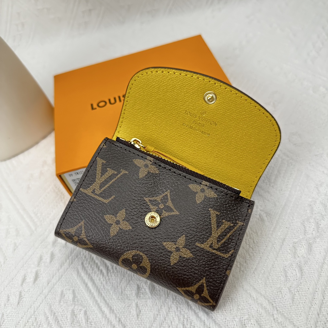 LV compact and practical coin purse