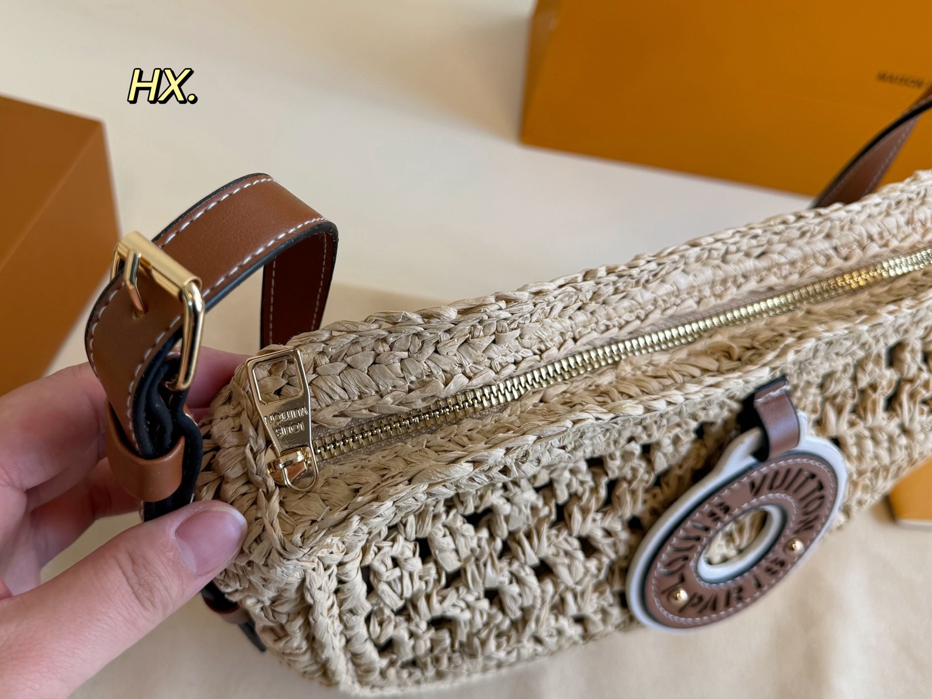 LV by the pool shoulder bag