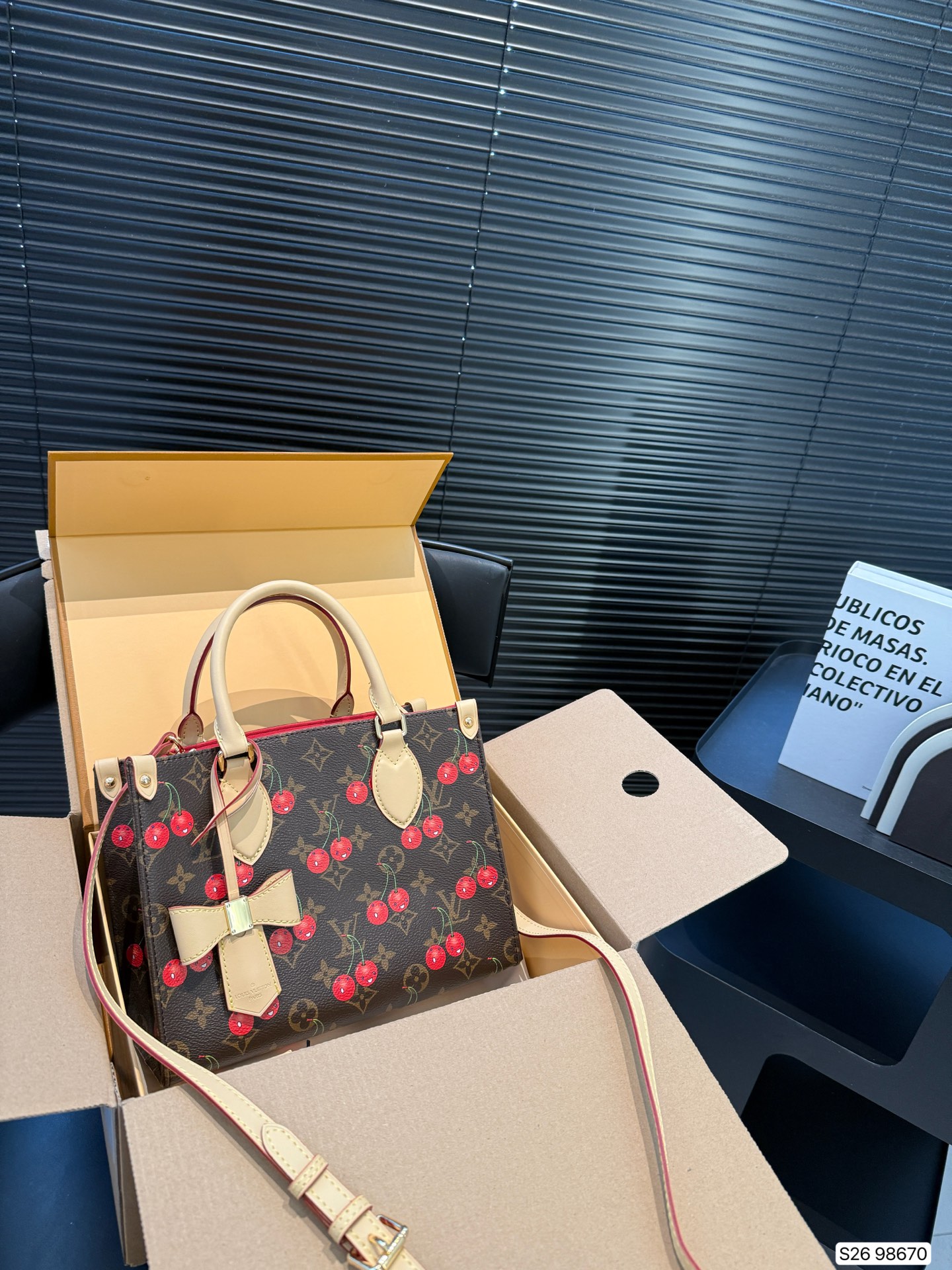 LV Cherry tote bag