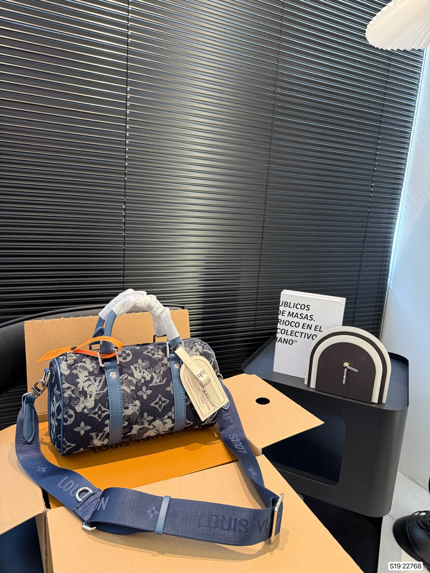 LV denim pillow bag spring and summer show series