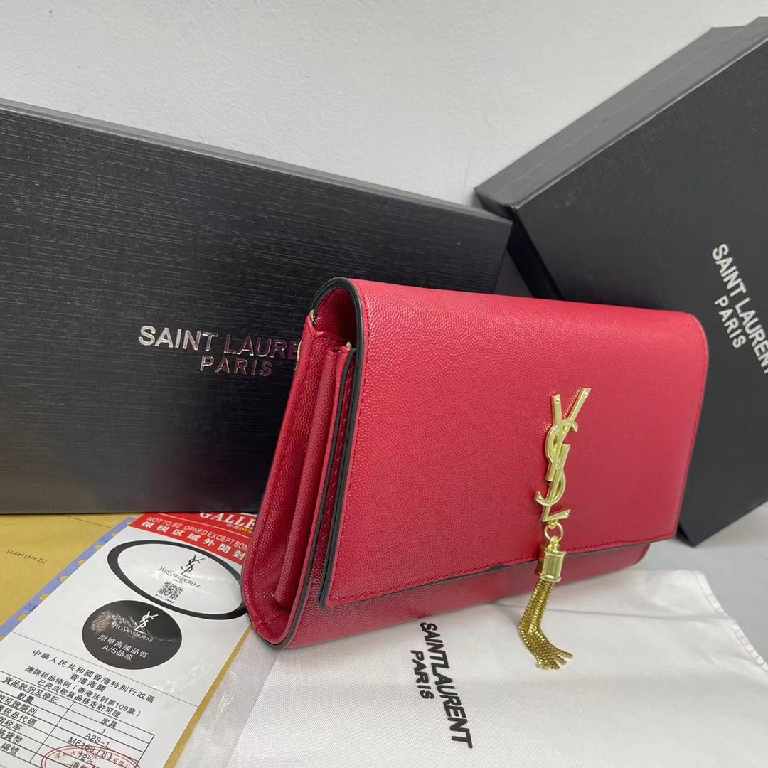 saint laurent women's tassel bag