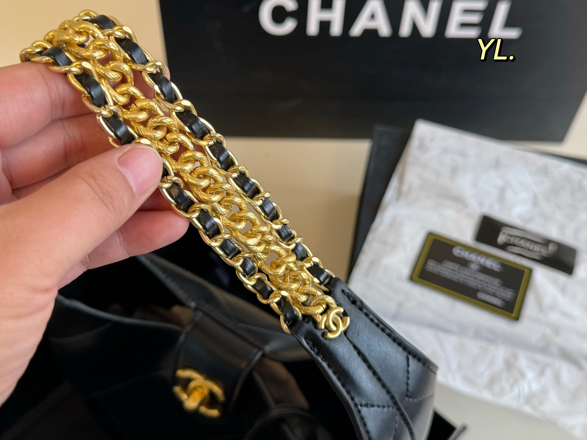 Chanel 25p hobo hippie bag