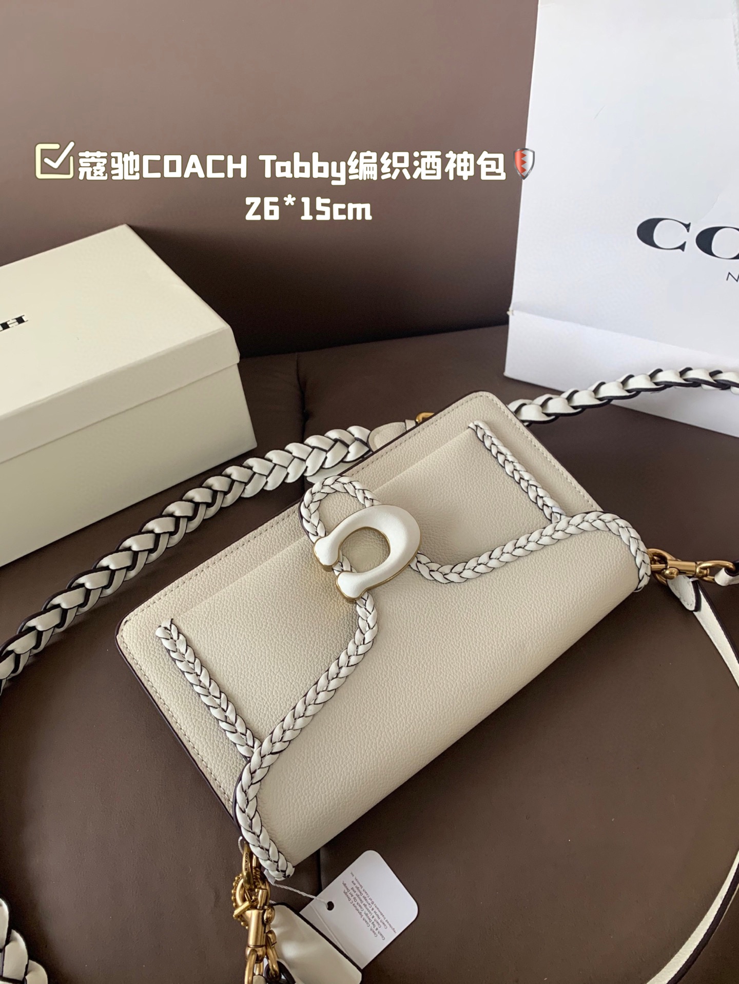 COACH Tabby braided Dionysus bags