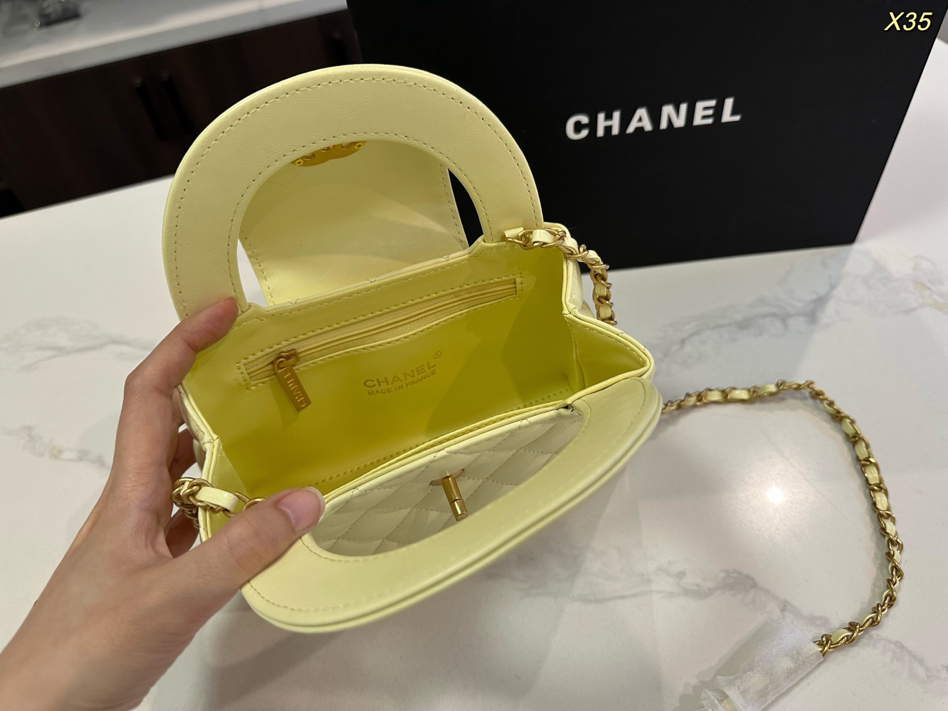 Chanel 23k new kelly bag