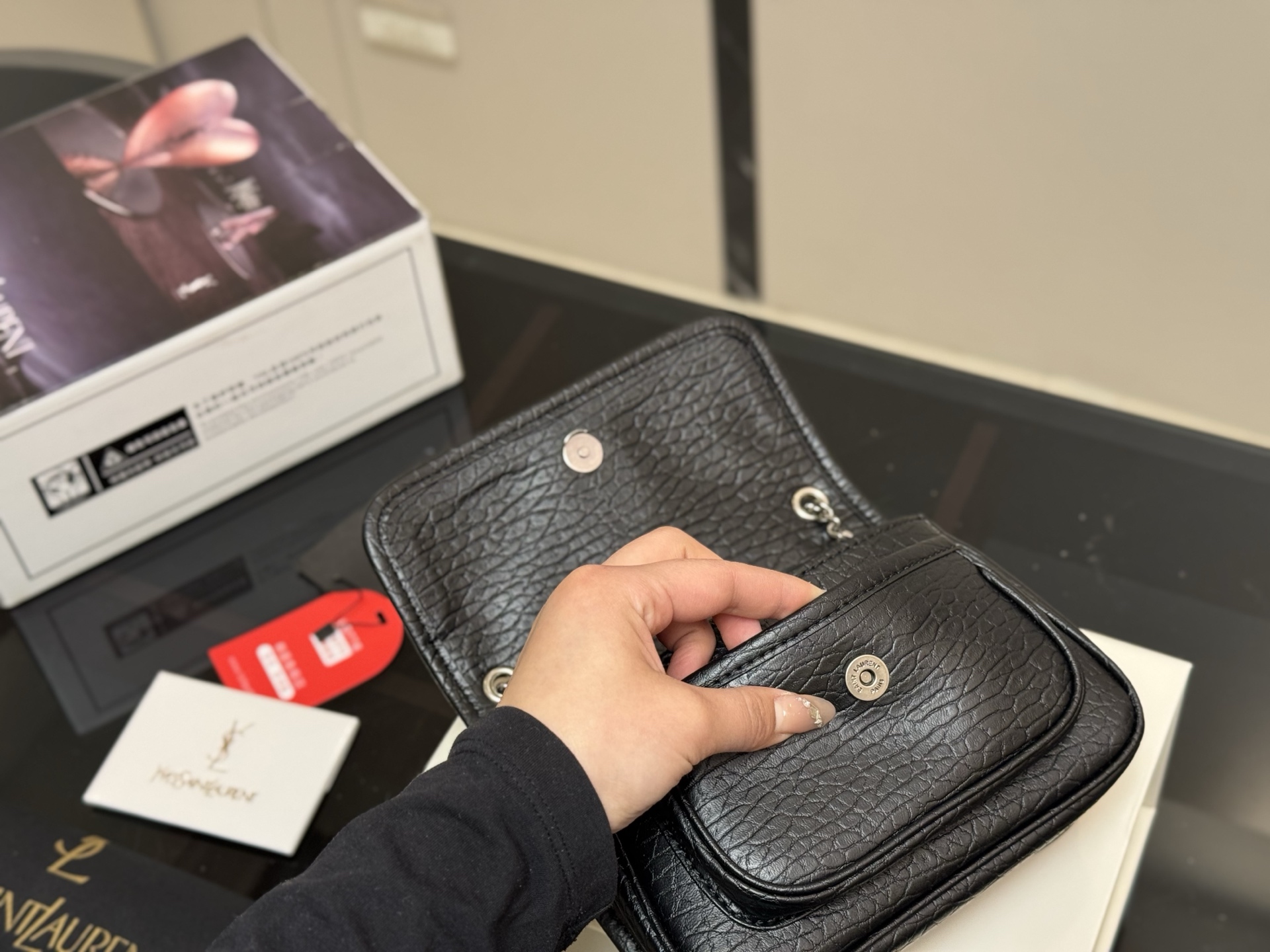 YSL mini baguette niki