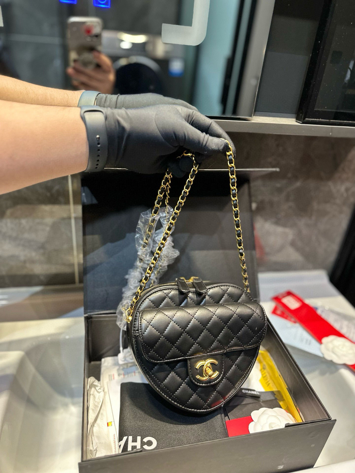 Chanel Heart Bag