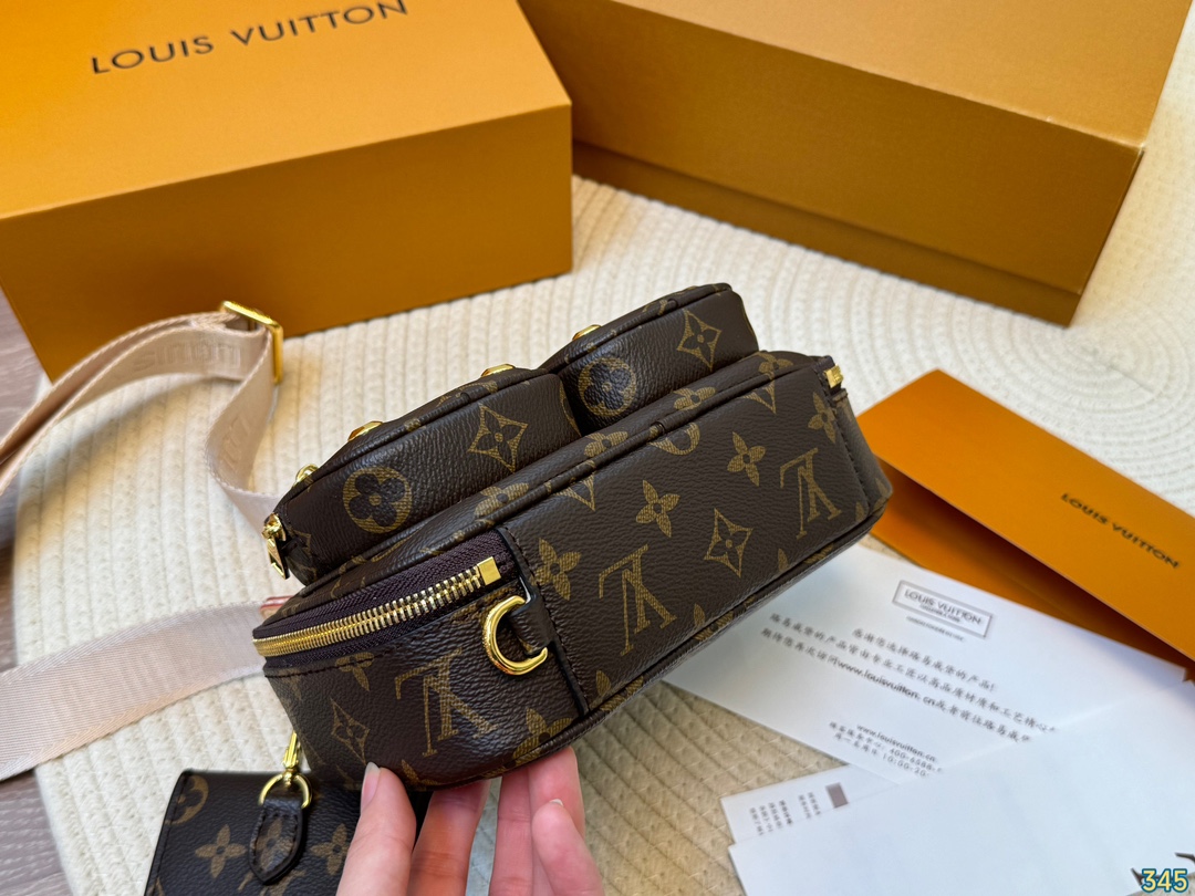 LV cool personalized camera bag