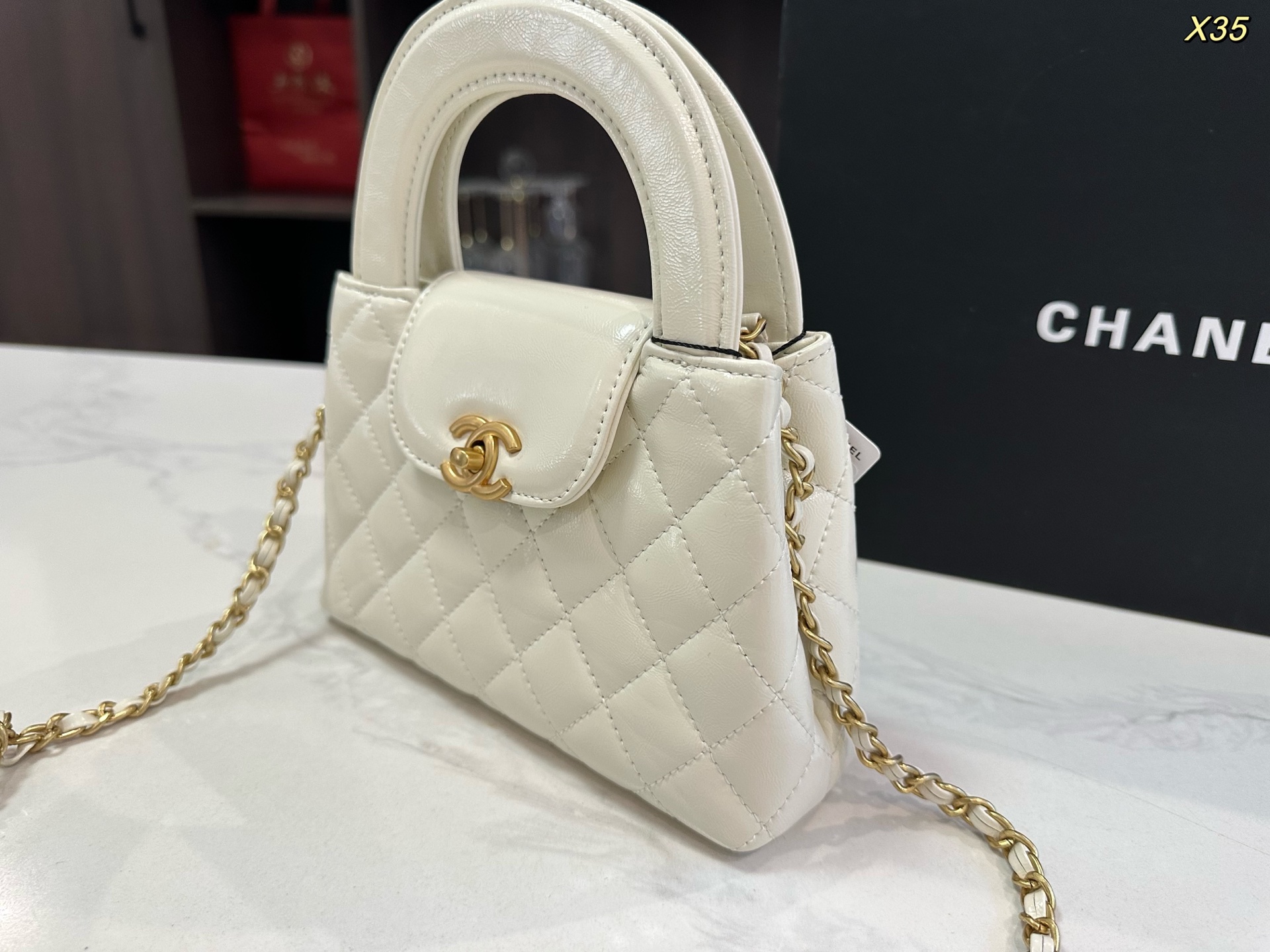Chanel 23k new kelly bag