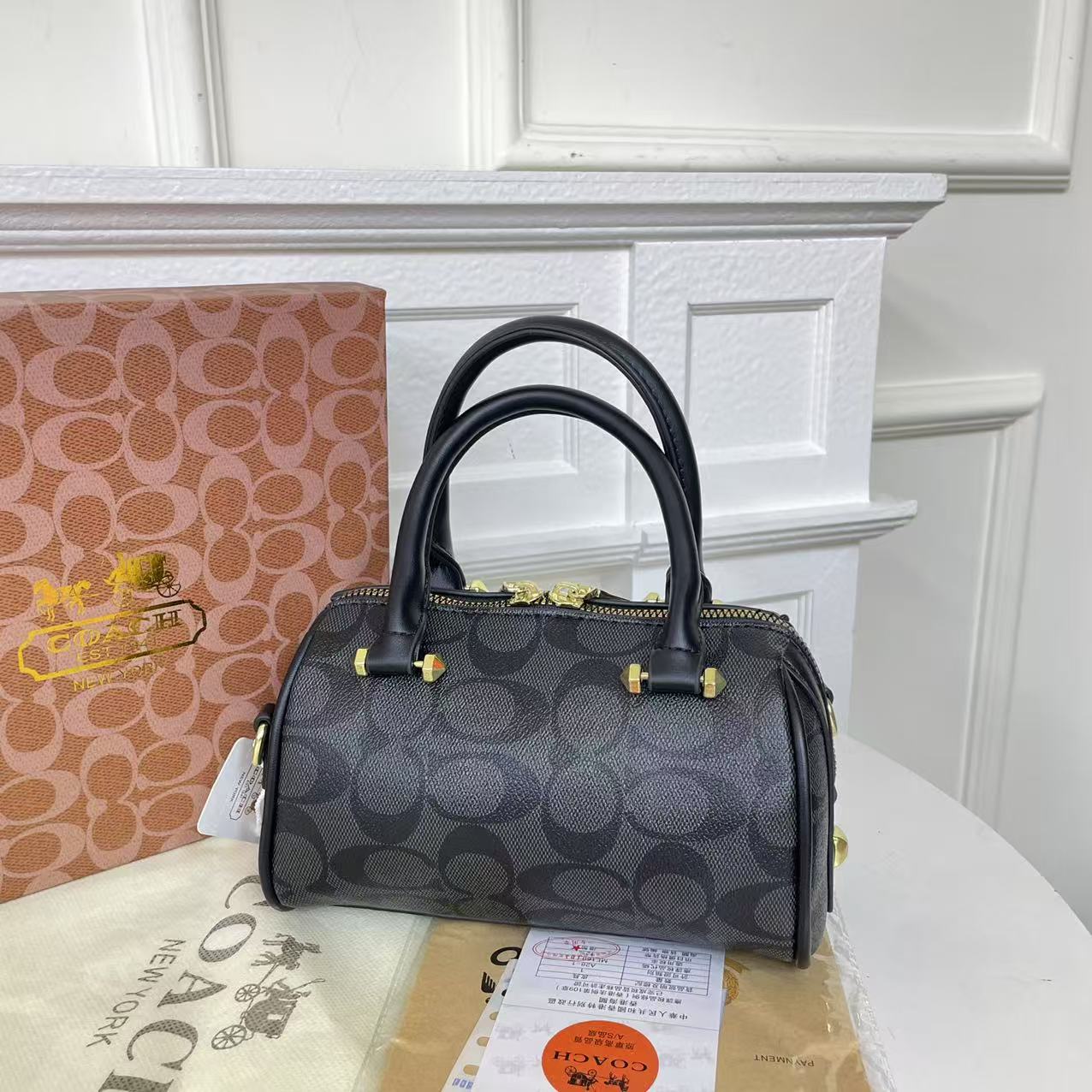 Coach presbyopia mini medium pillow bag hand-held shoulder crossbody bag for women