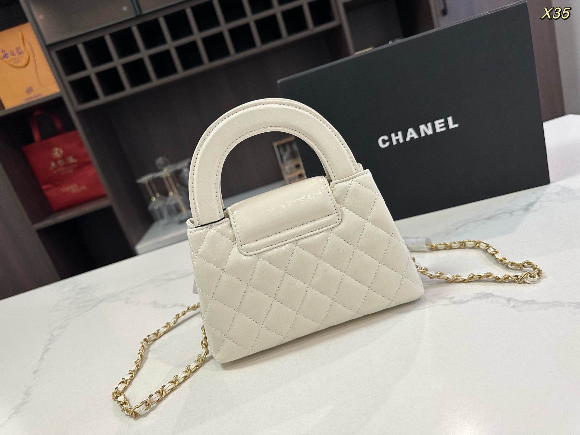Chanel 23k new kelly bag