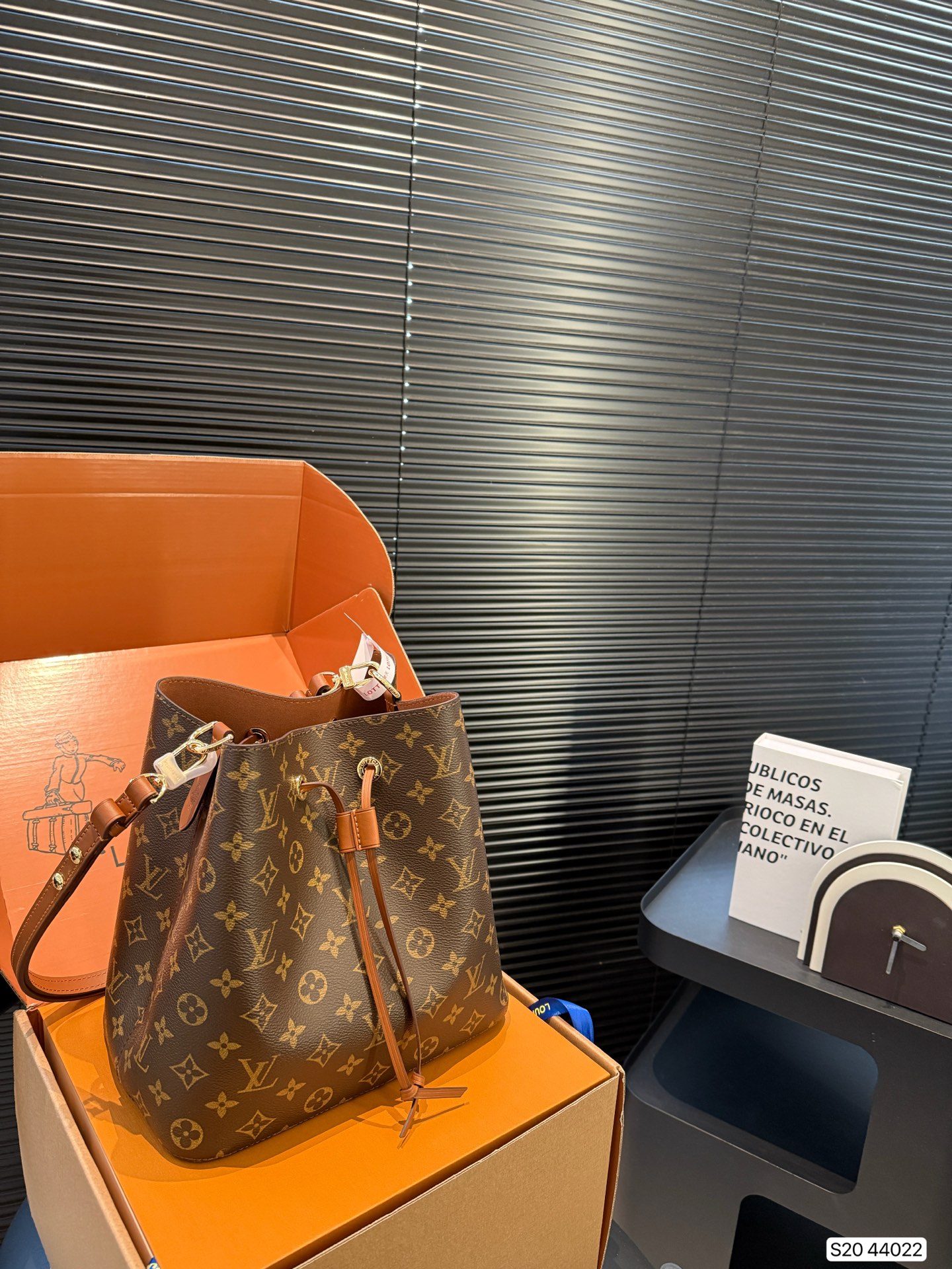 LV champagne bucket bag